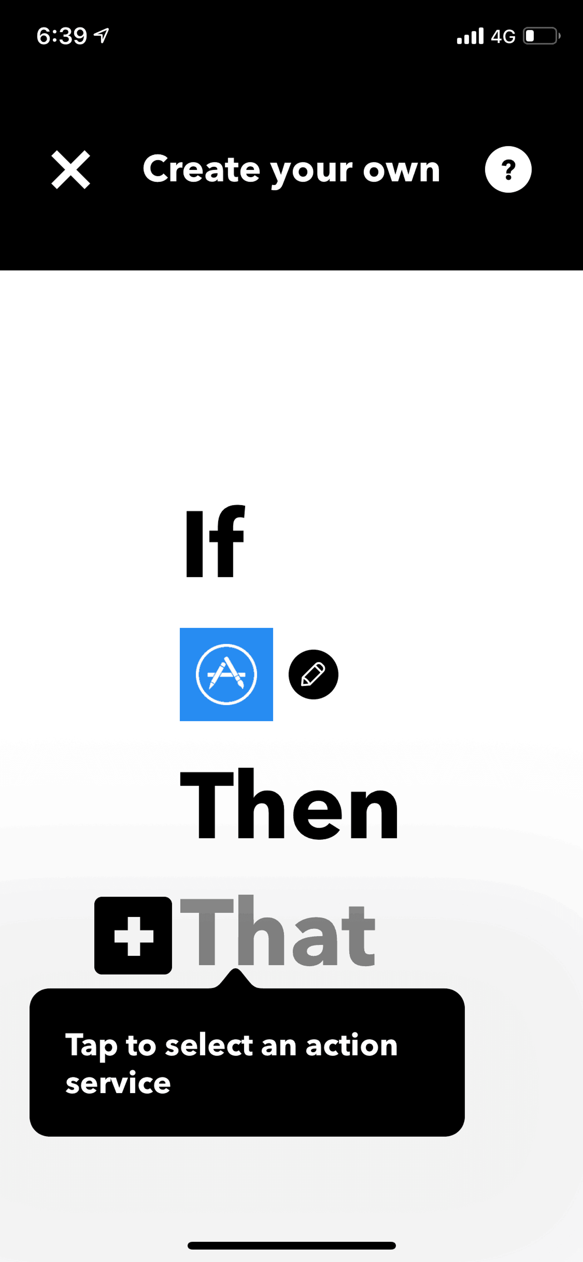 IFTTT iOS Productivity interface screenshot 20