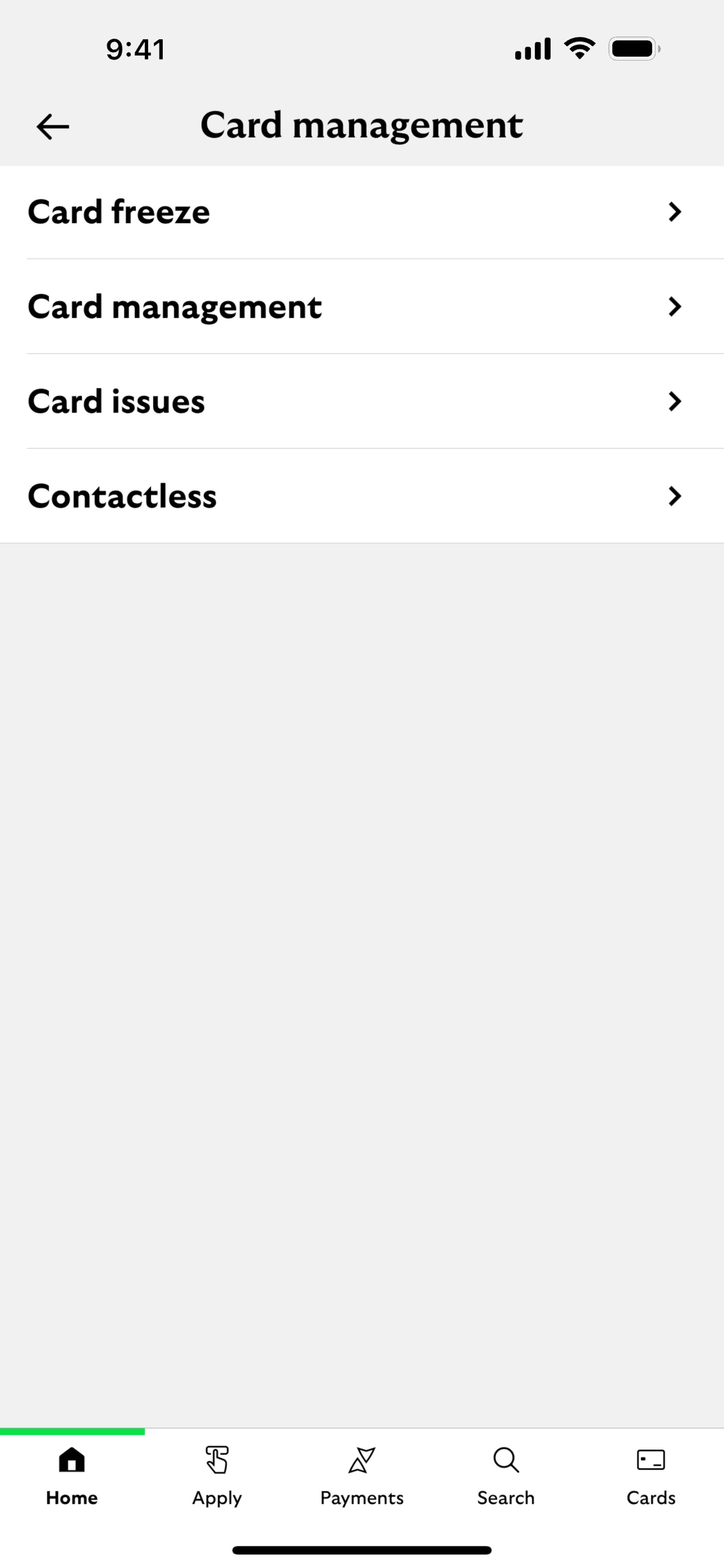 Lloyds Mobile Banking iOS Finance interface screenshot 17