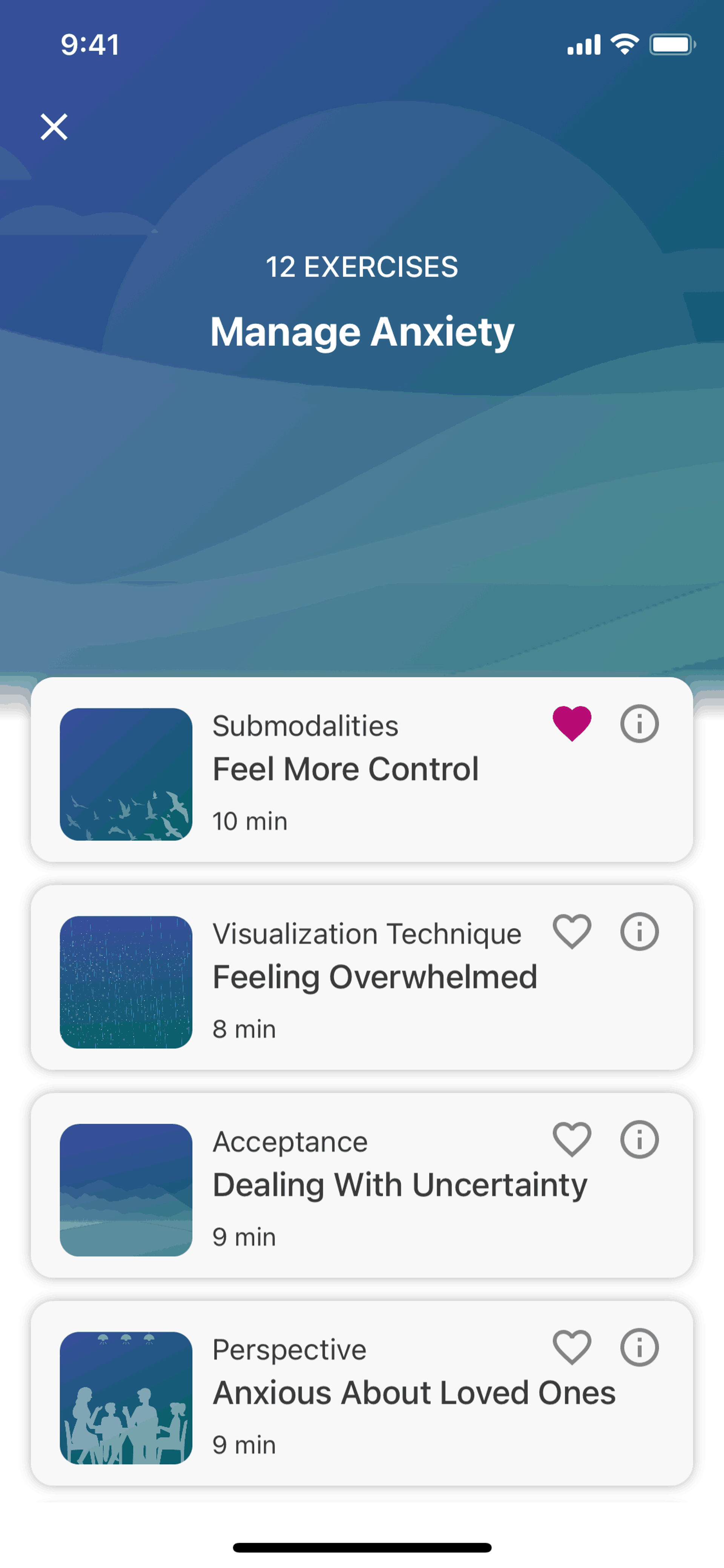 Wysa iOS AI interface screenshot 22