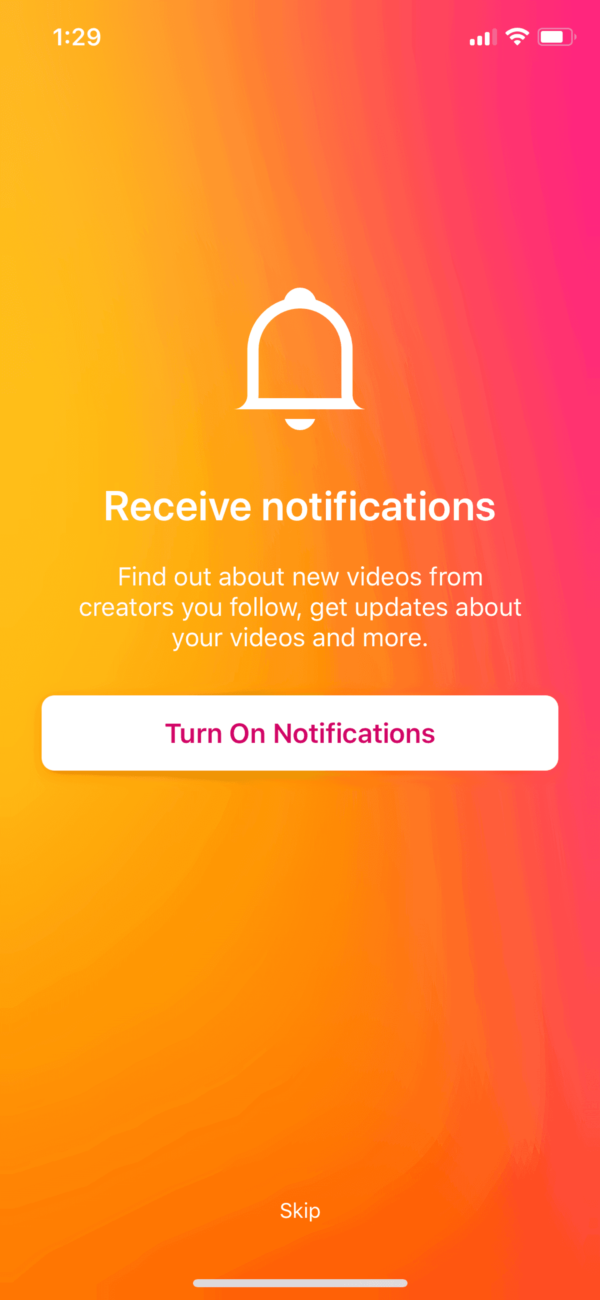 IGTV iOS Photo & Video interface screenshot 5