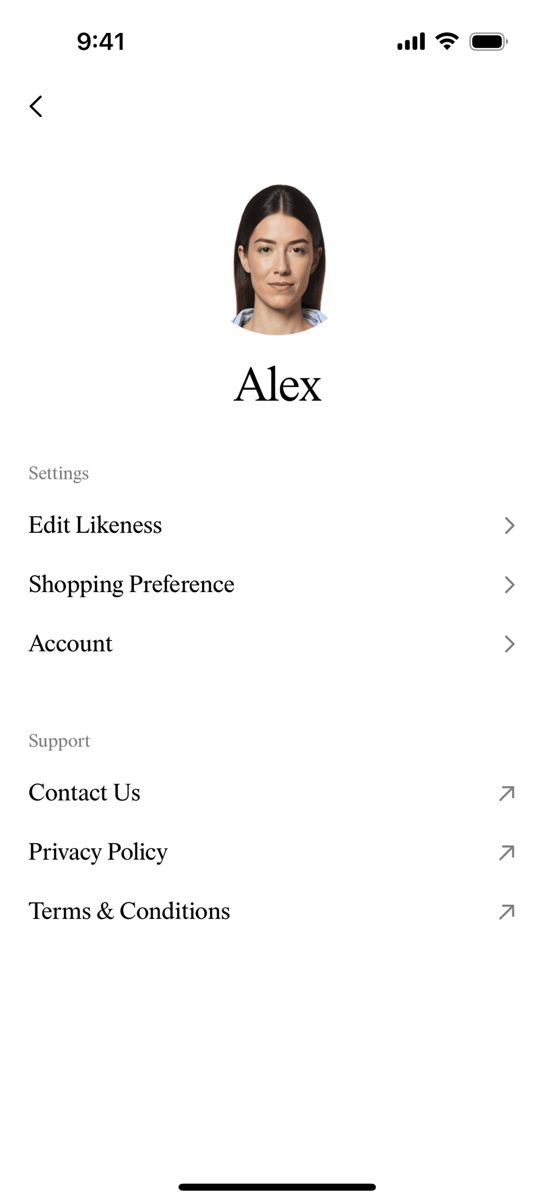 Doji iOS Shopping interface screenshot 17