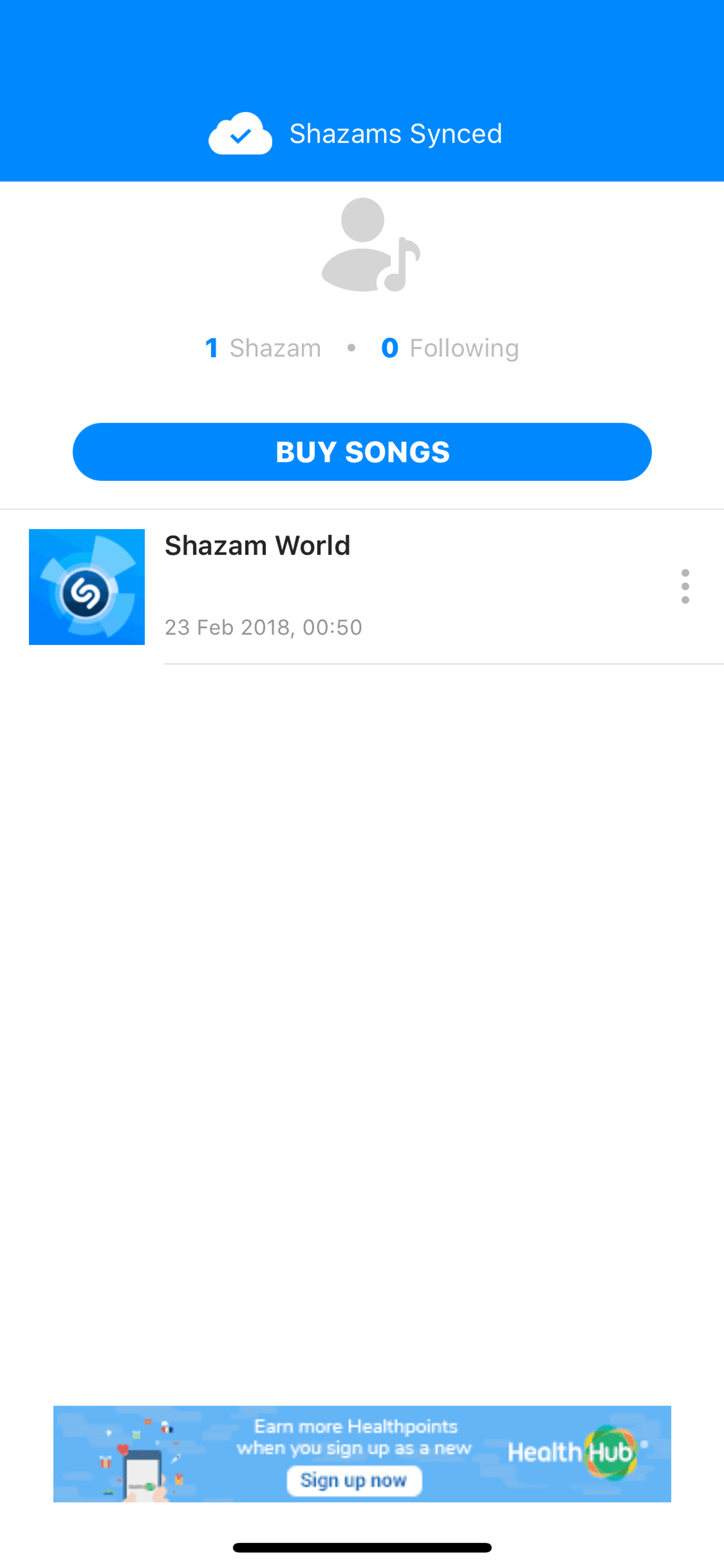 Shazam iOS Music & Audio interface screenshot 14