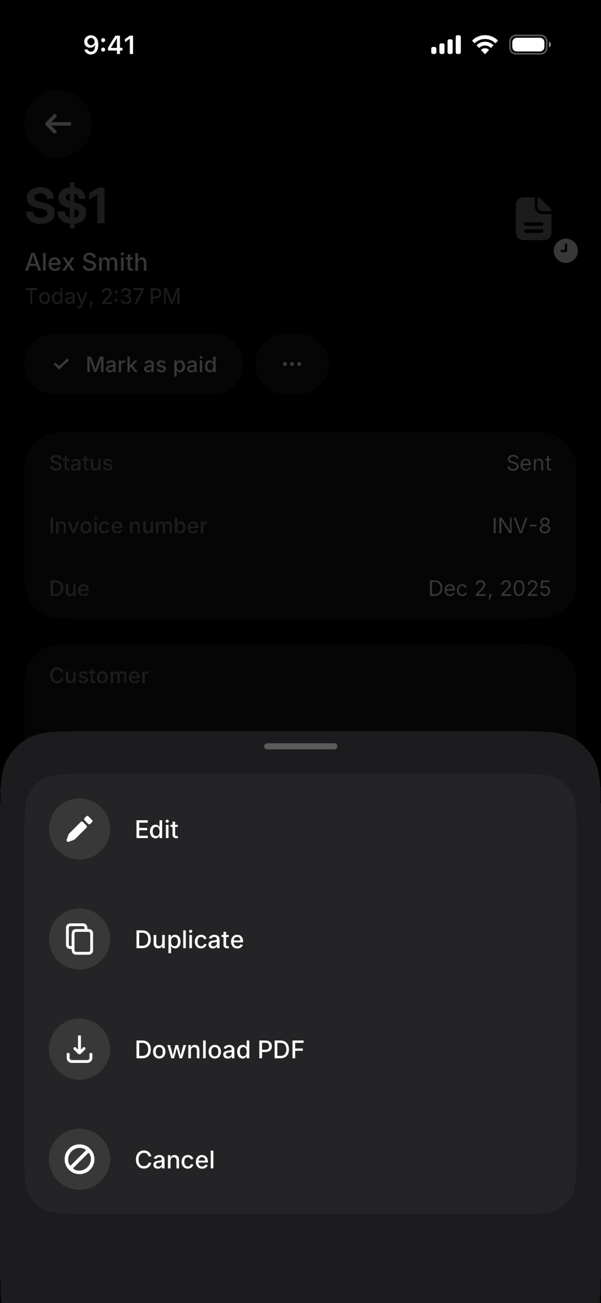 Revolut Business iOS Finance interface screenshot 6