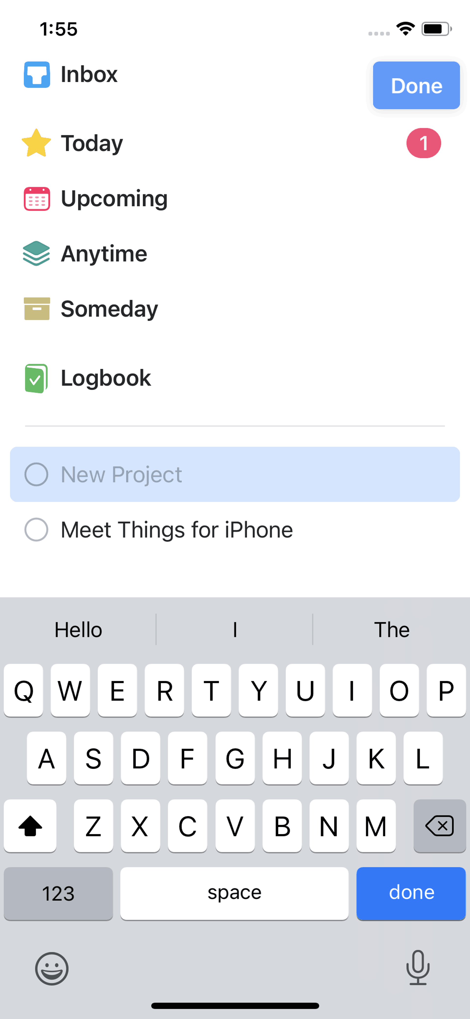 Things 3 iOS Productivity interface screenshot 17