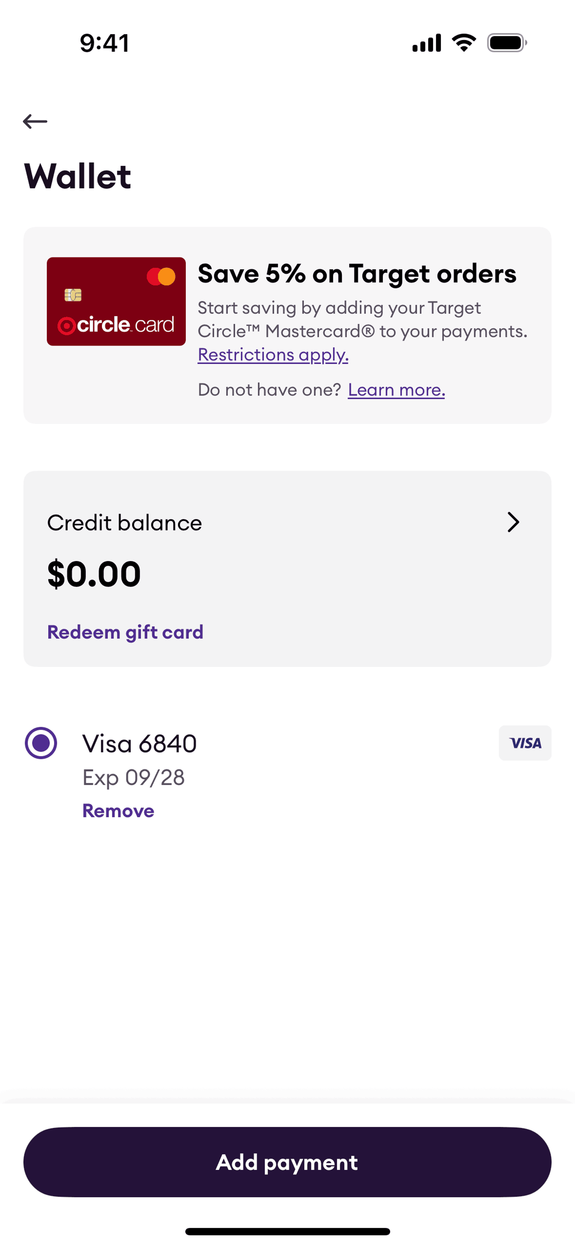 Shipt iOS Shopping interface screenshot 8