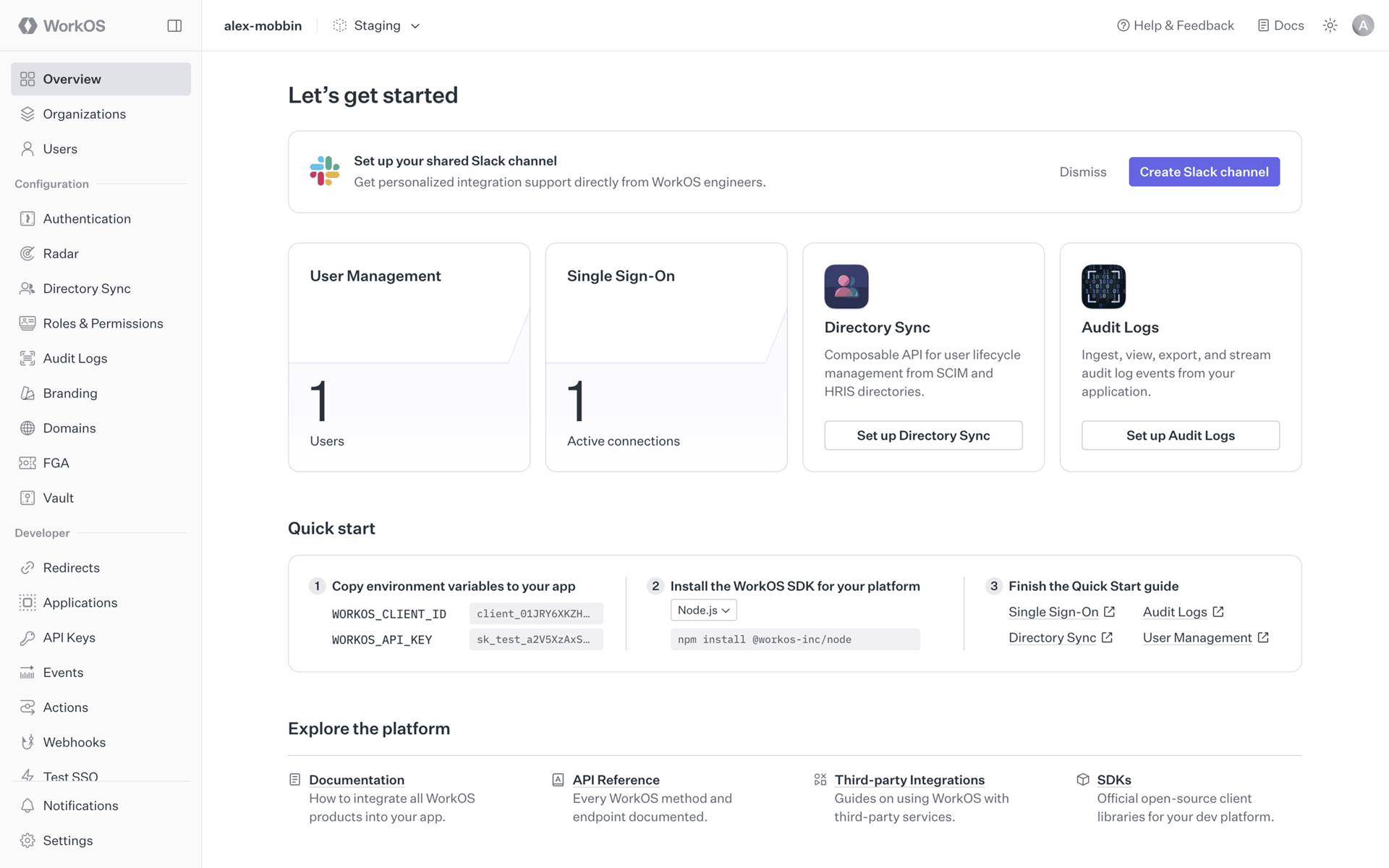 WorkOS Web Developer Tools interface screenshot 15