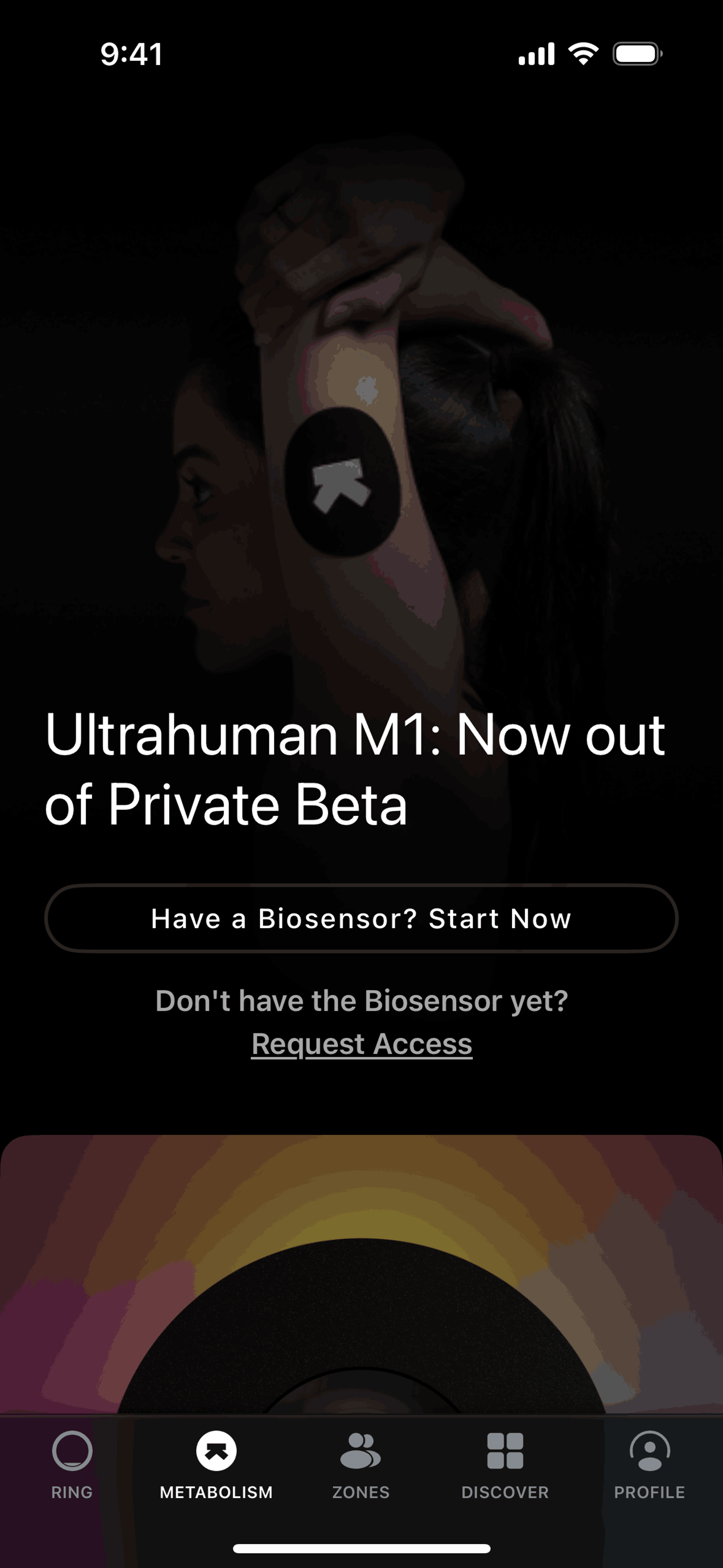 Ultrahuman iOS Health & Fitness interface screenshot 13