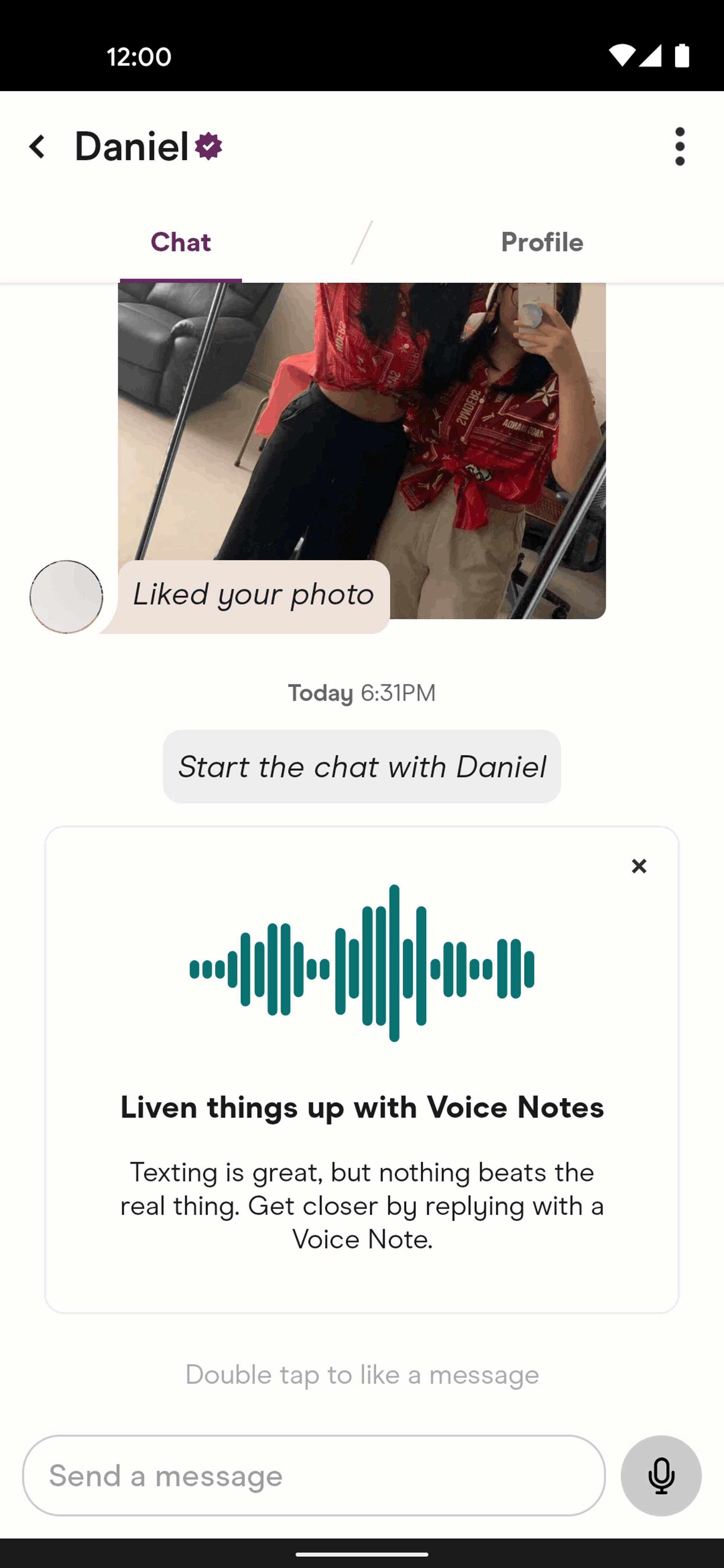 Hinge Android Lifestyle interface screenshot 12