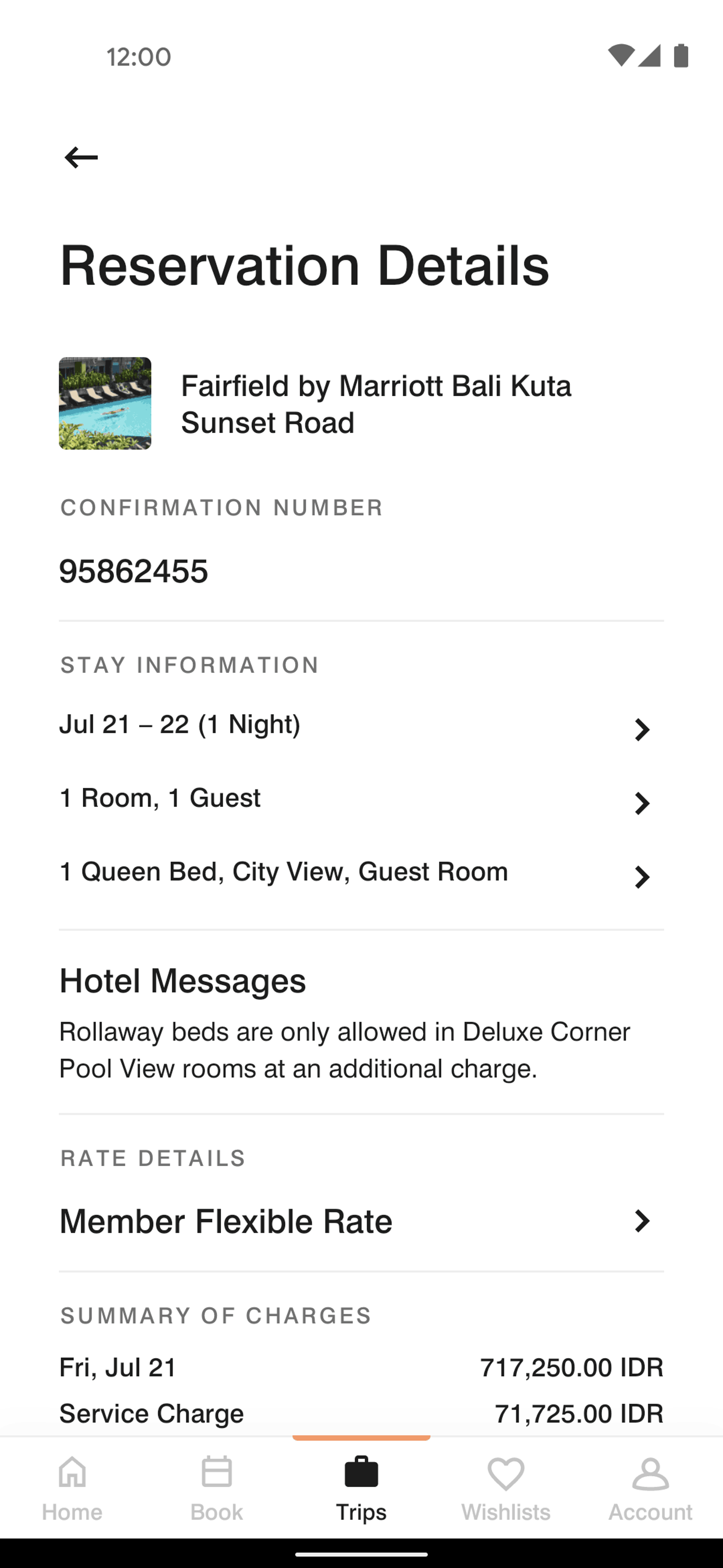 Marriott Bonvoy Android Travel & Transportation interface screenshot 8