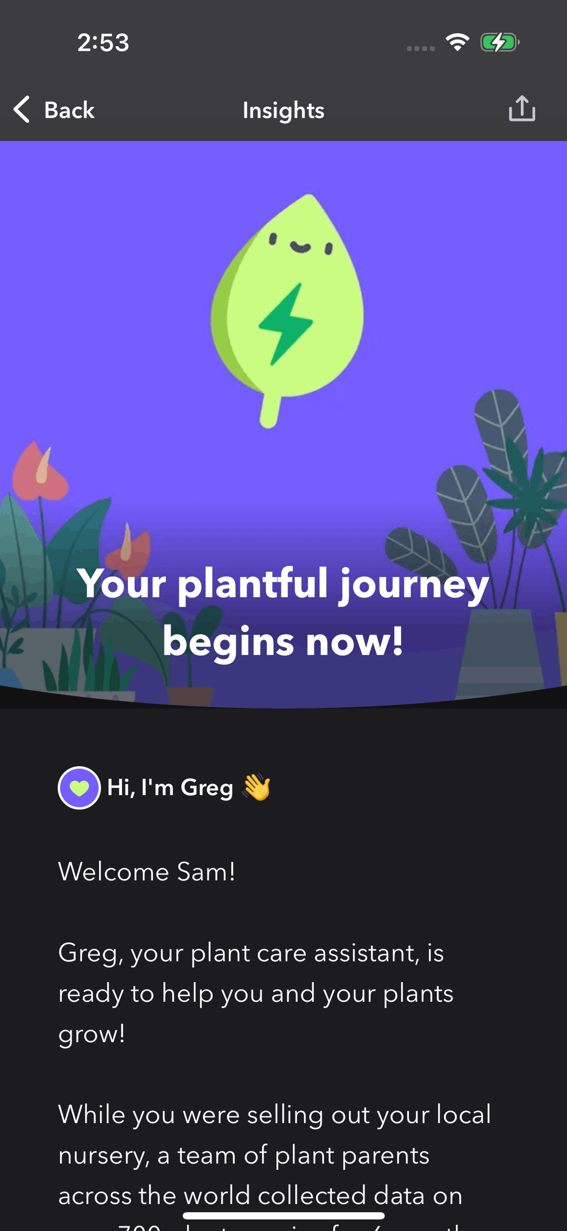 Greg iOS Productivity interface screenshot 14