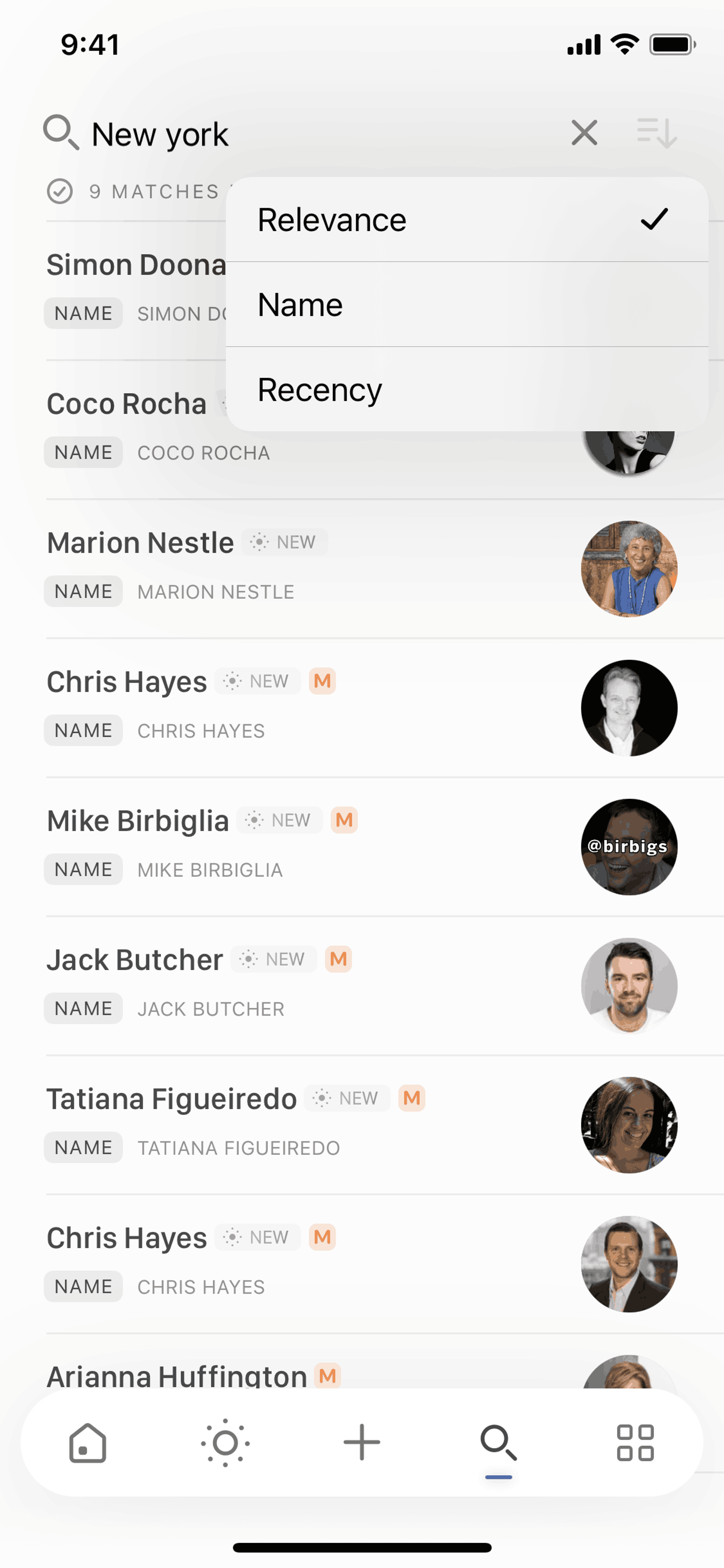 Clay iOS Productivity interface screenshot 6