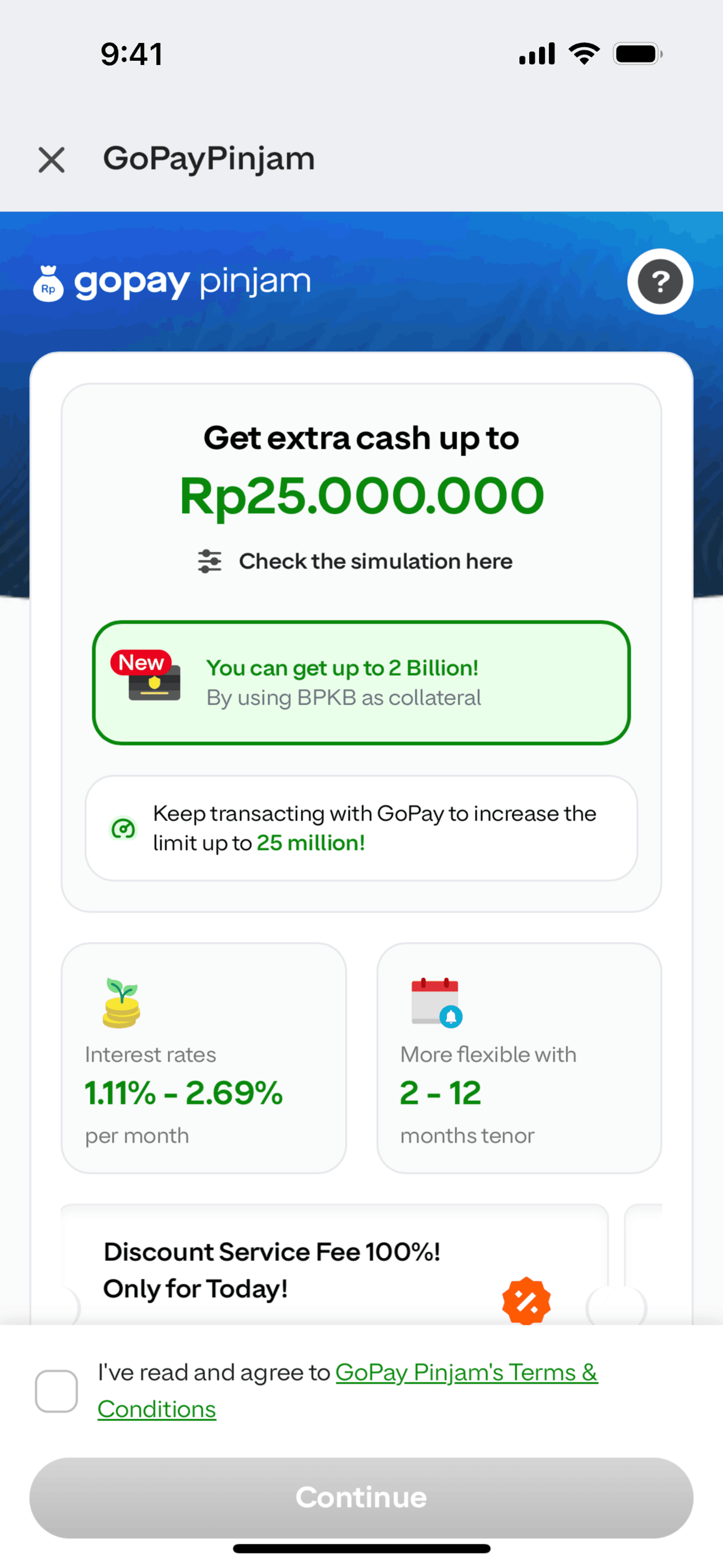GoPay iOS Finance interface screenshot 7