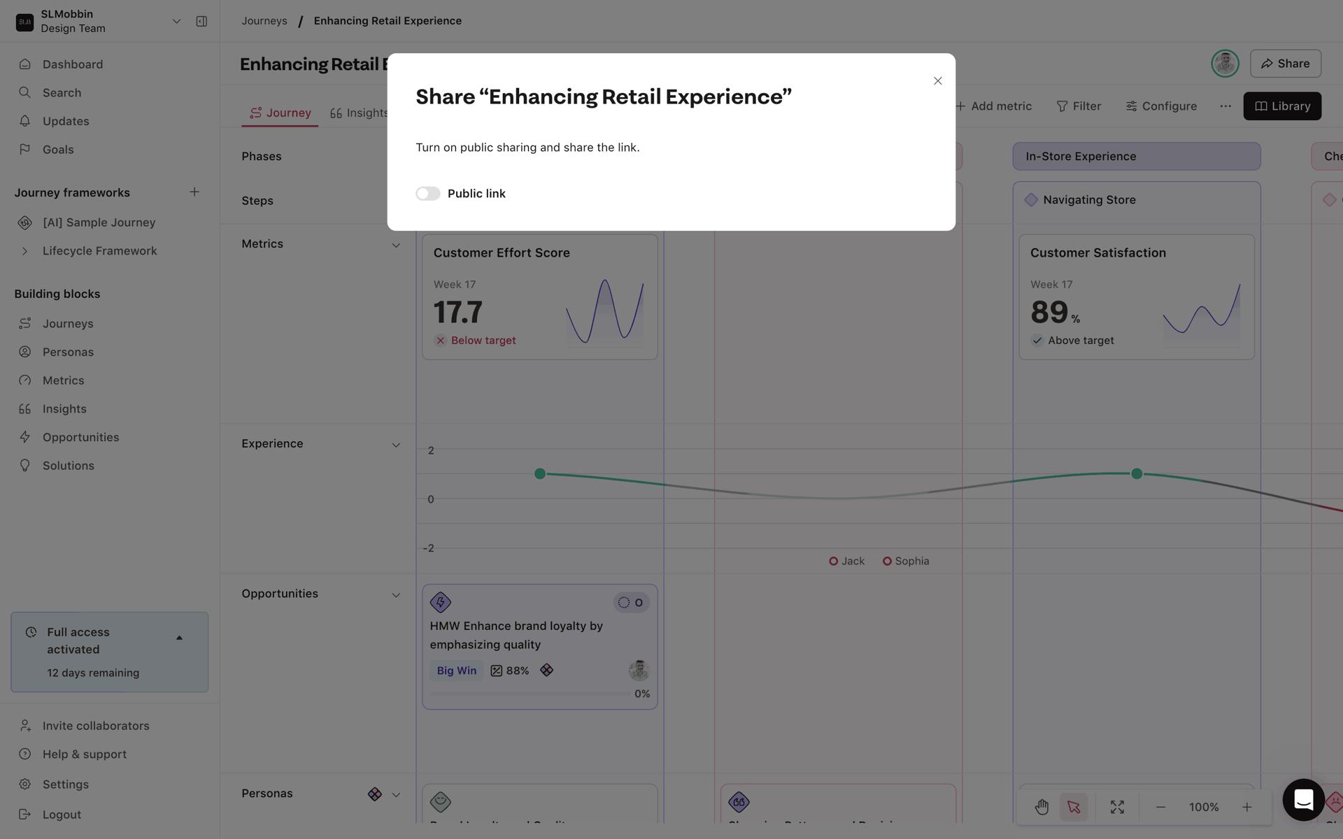 TheyDo Web Business interface screenshot 12