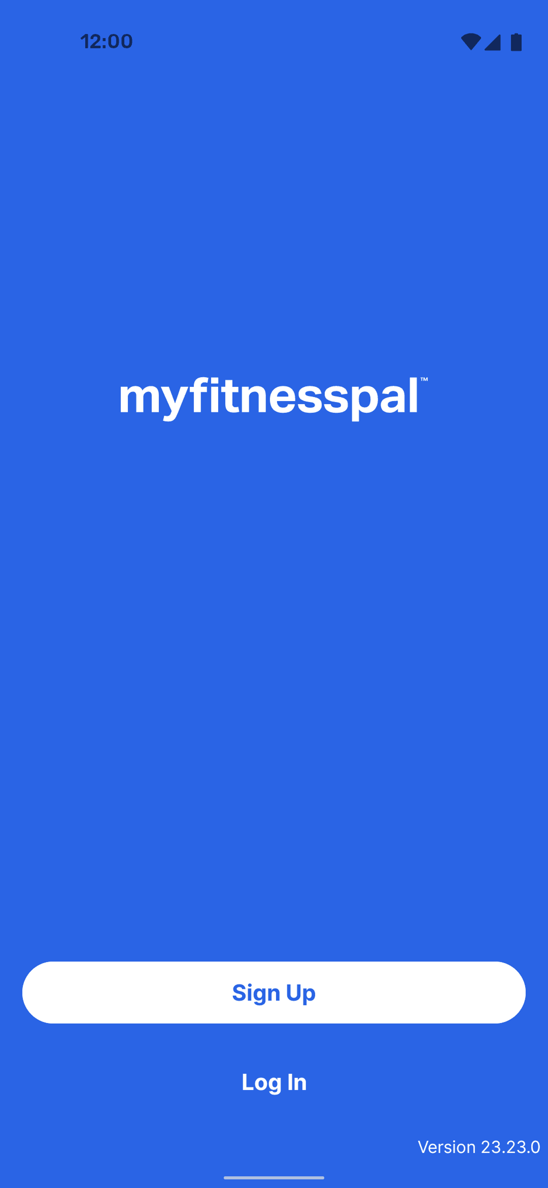 MyFitnessPal Android Health & Fitness interface screenshot 2