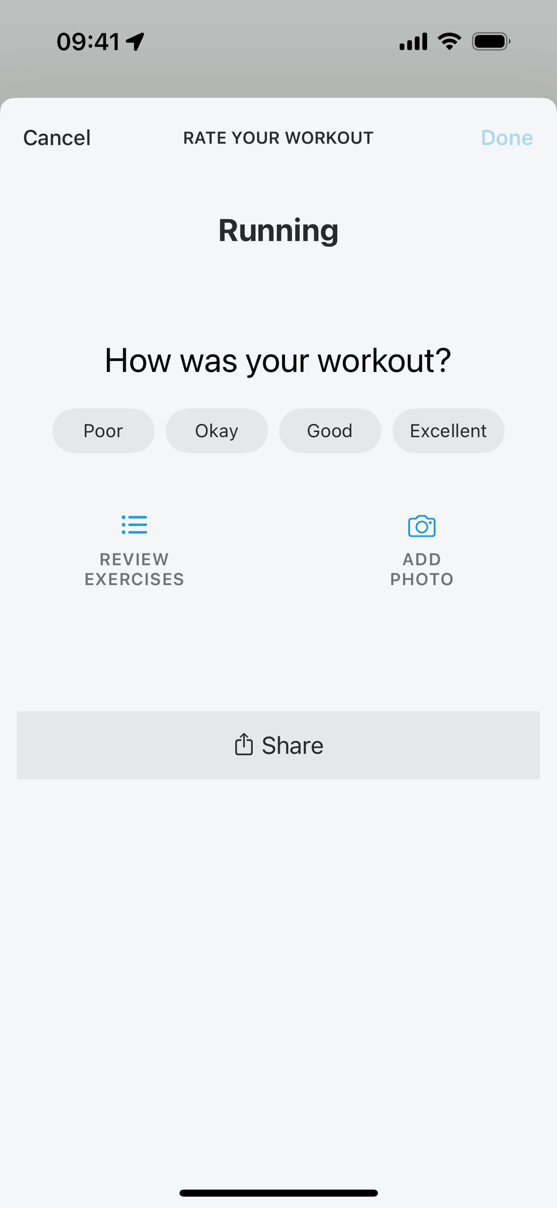 Future iOS Sports interface screenshot 23