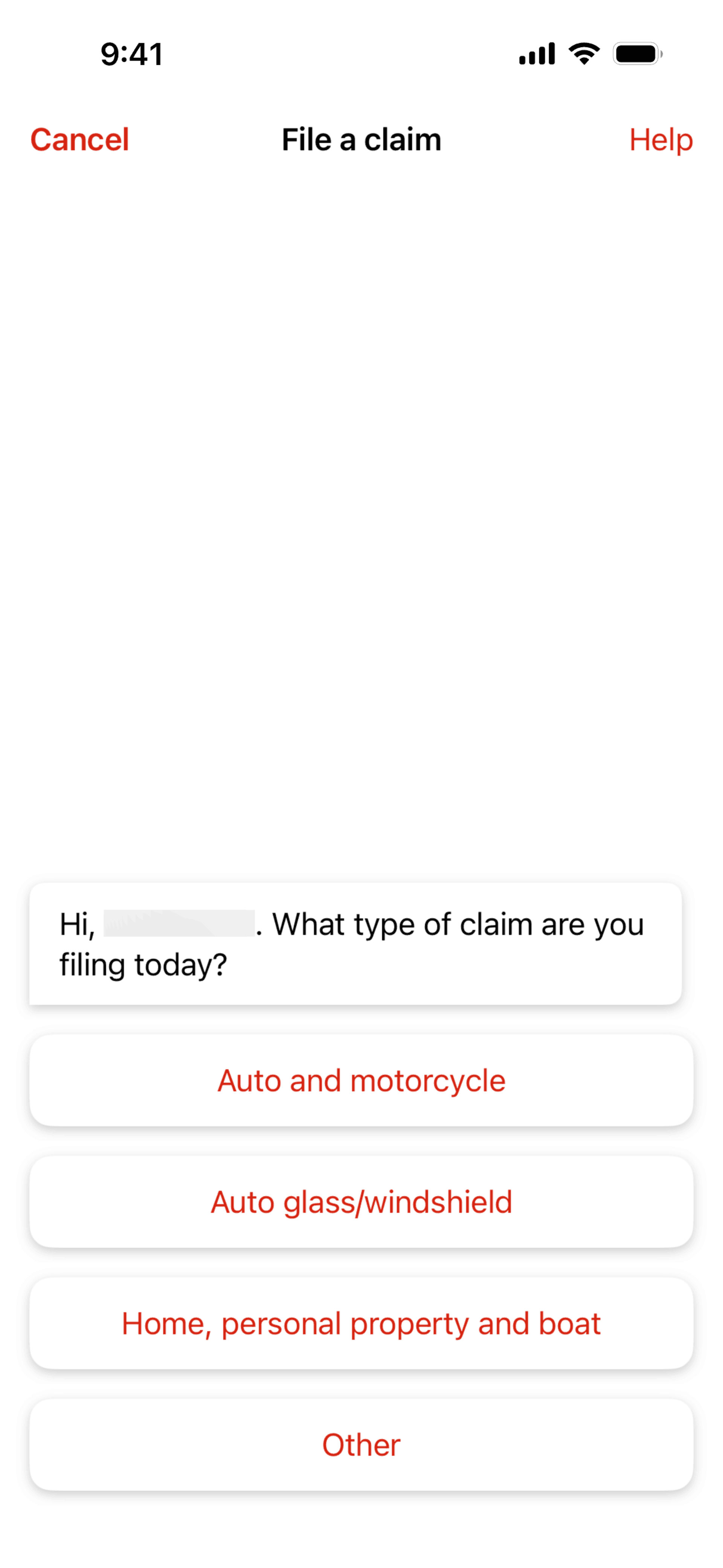 State Farm iOS Finance interface screenshot 13