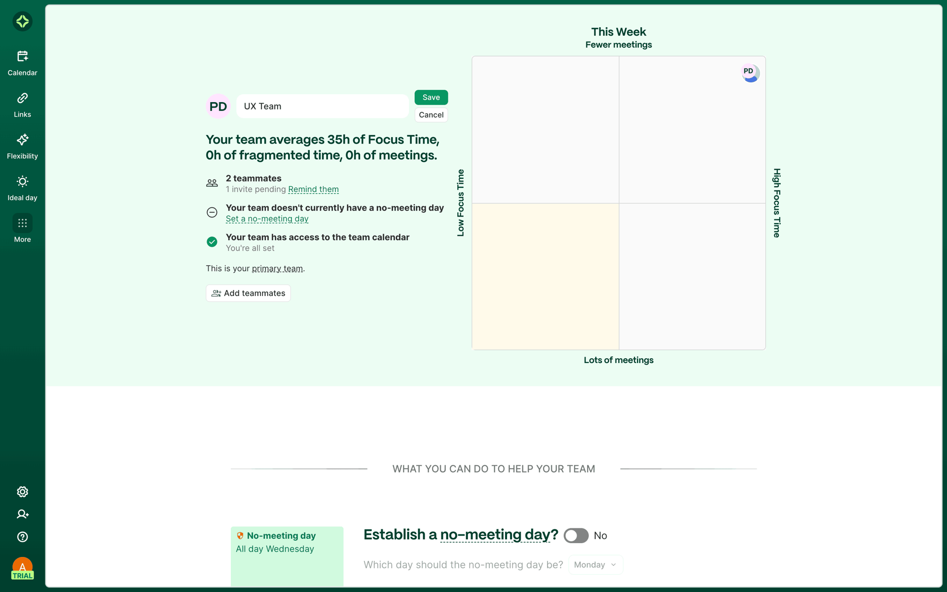 Clockwise Web Productivity interface screenshot 13
