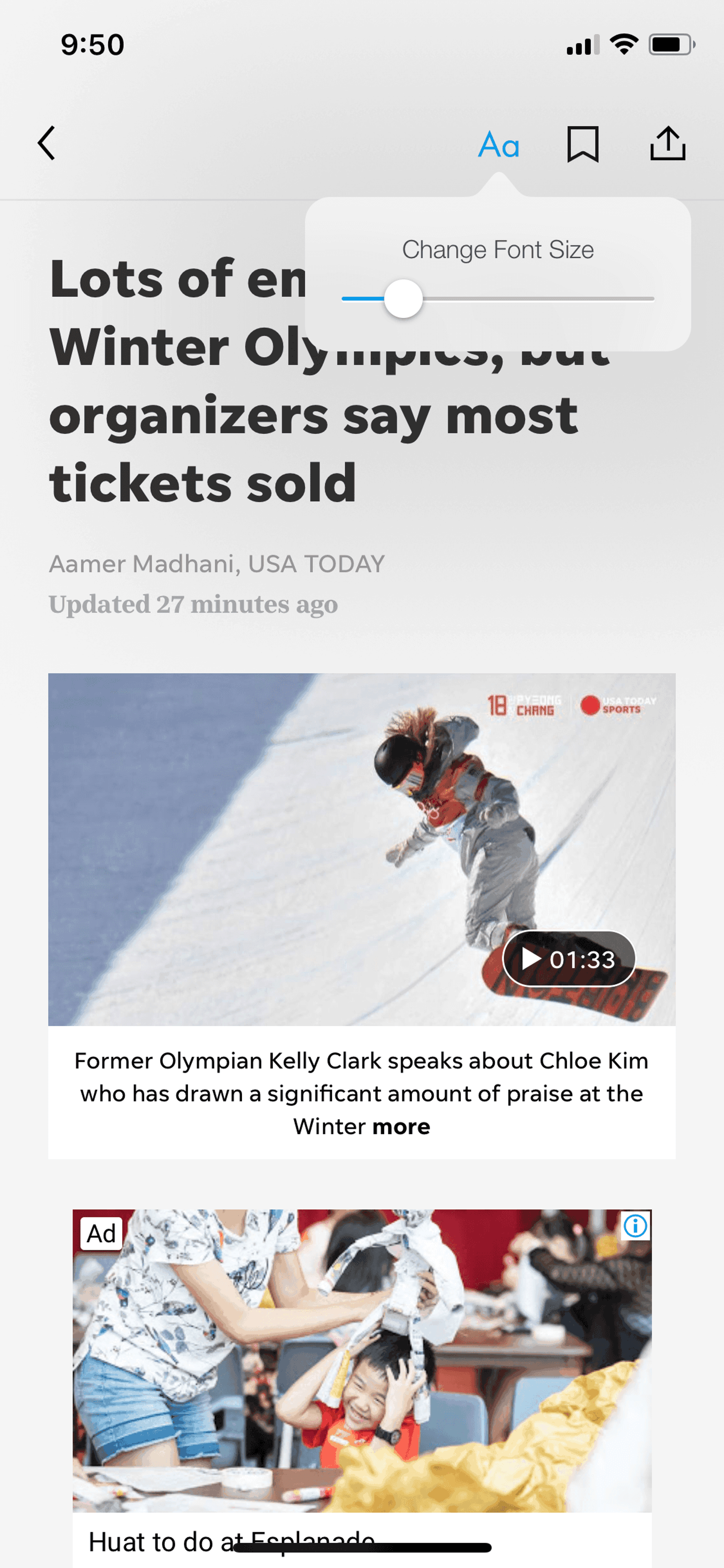 USA TODAY iOS News interface screenshot 13