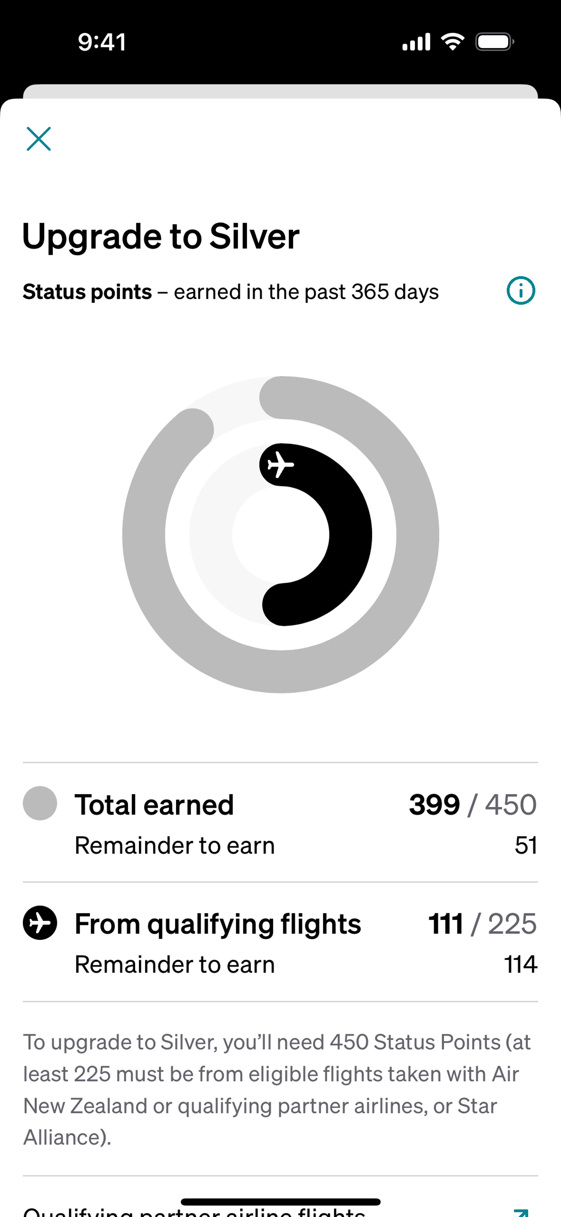 Air NZ iOS Travel & Transportation interface screenshot 5