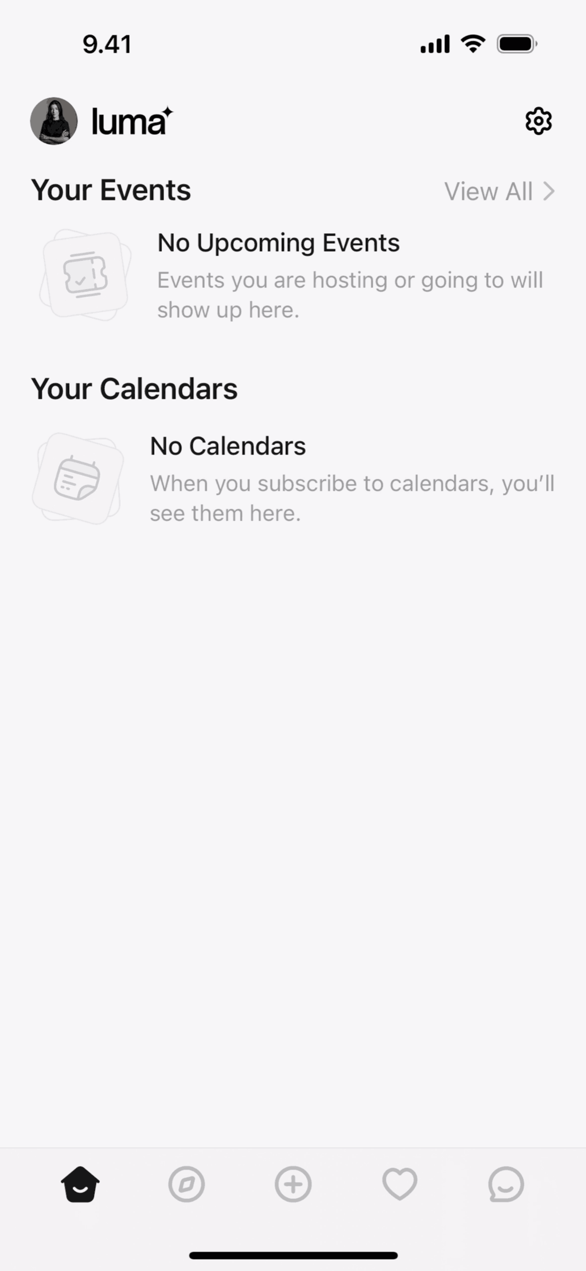 Luma iOS Lifestyle interface screenshot 4