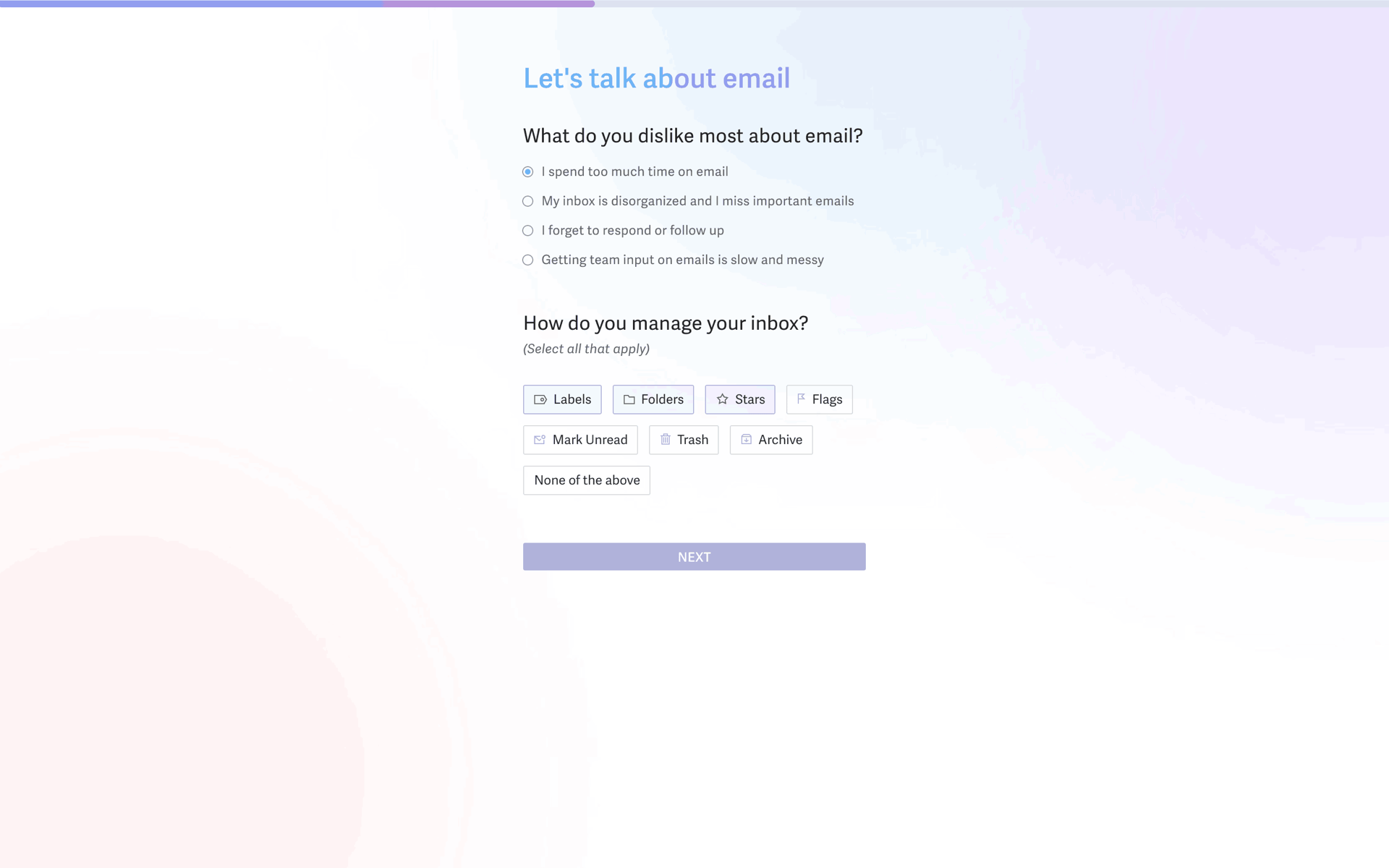 Superhuman Web AI interface screenshot 11