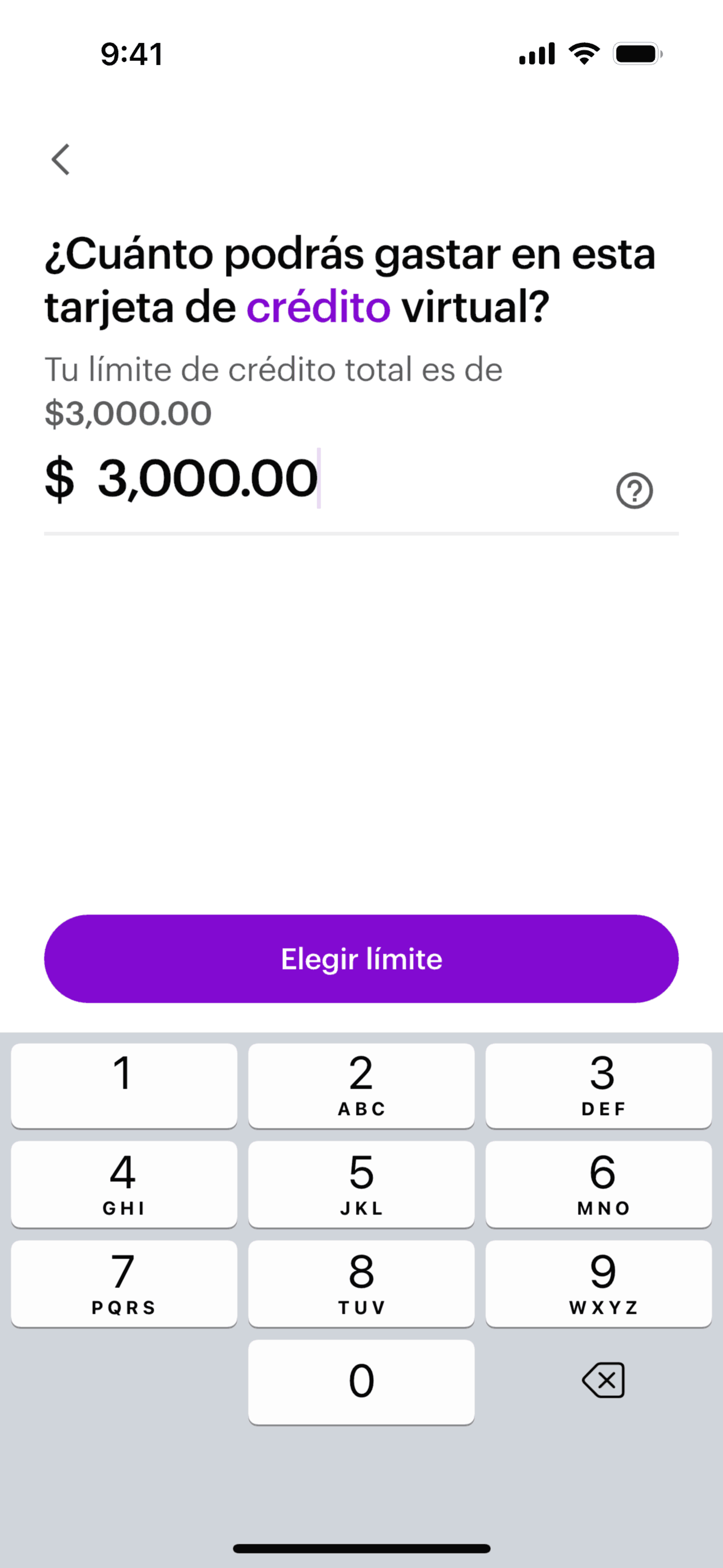 Nu iOS Finance interface screenshot 12