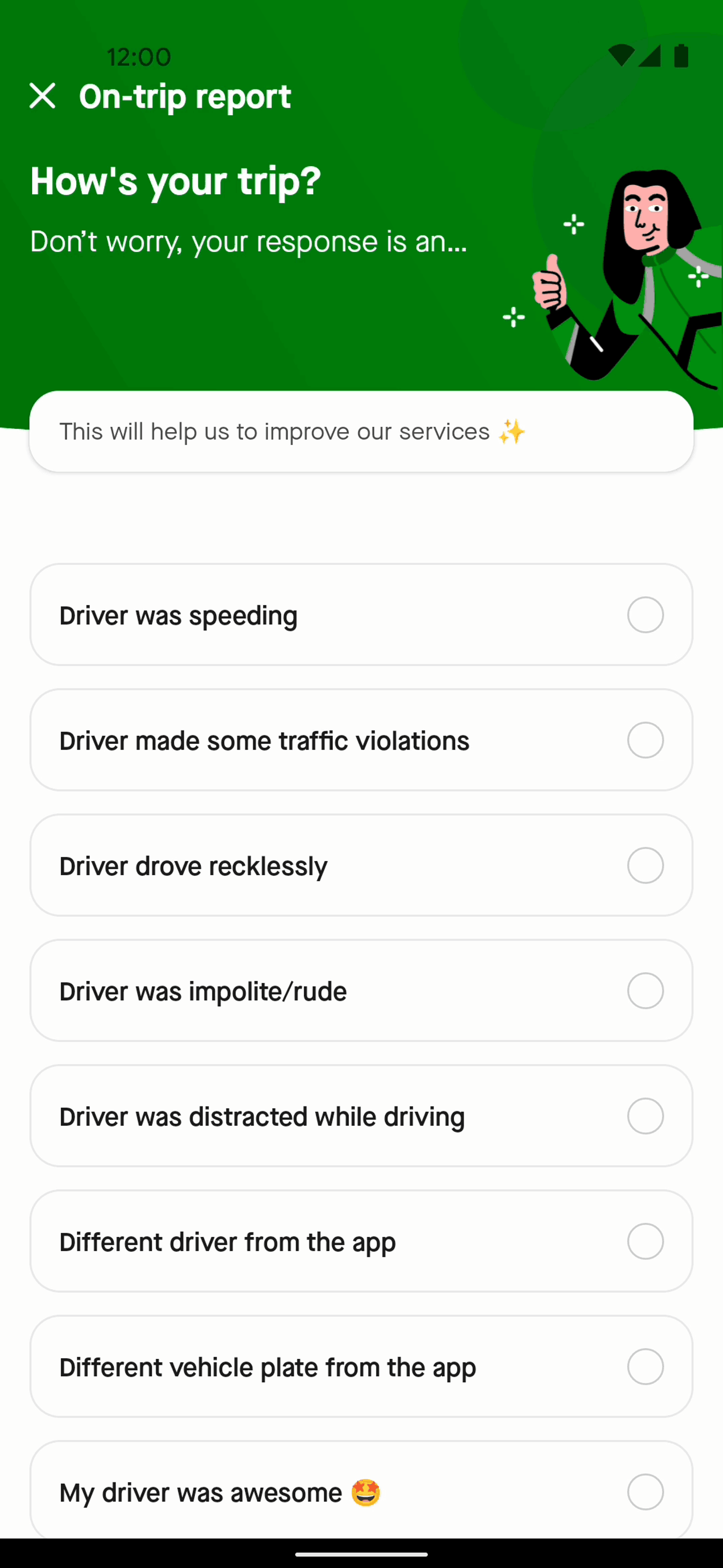 Gojek Android Travel & Transportation interface screenshot 10
