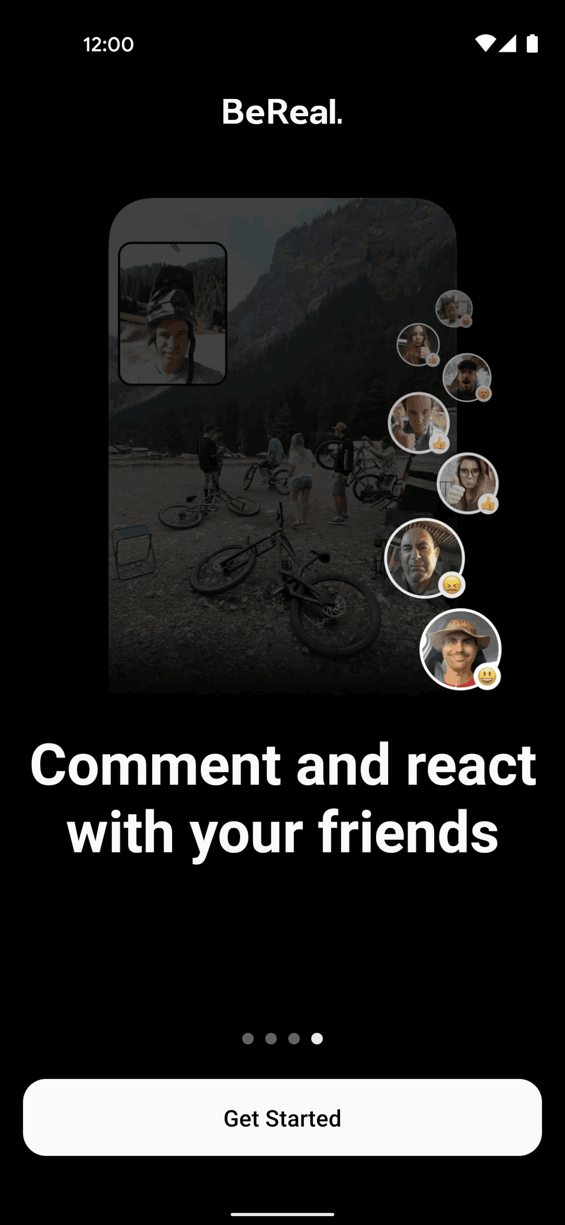 BeReal. Android Social Networking interface screenshot 5
