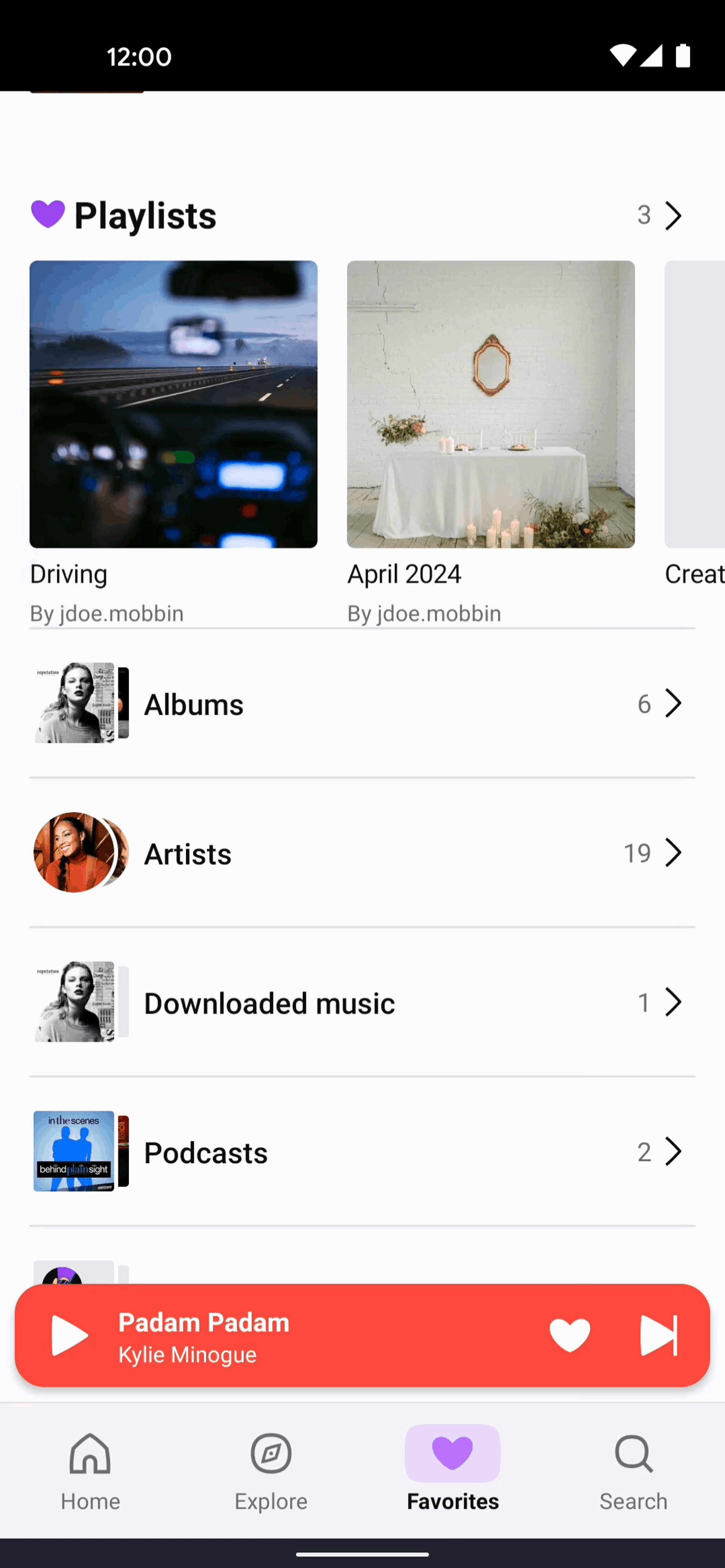 Deezer Android Entertainment interface screenshot 5