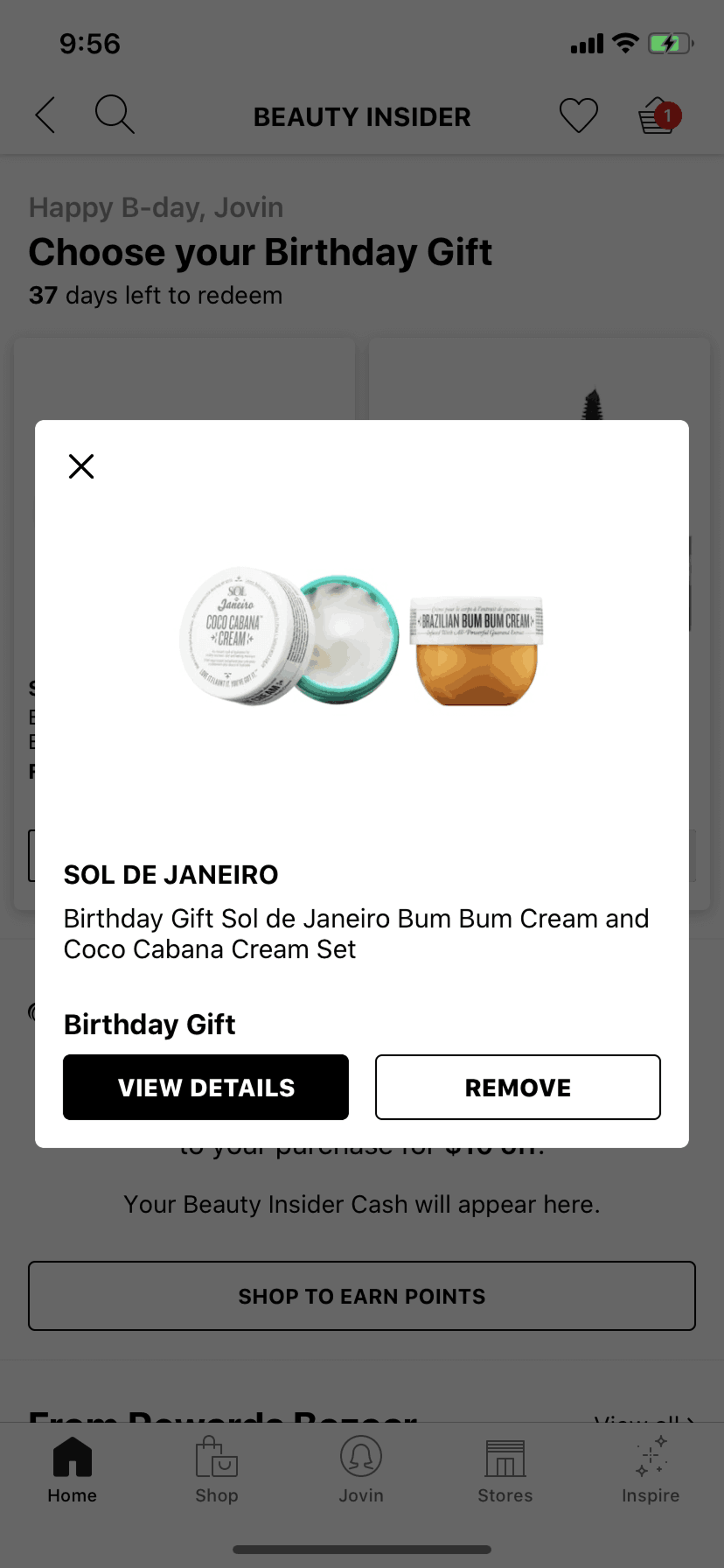 Sephora iOS Shopping interface screenshot 19