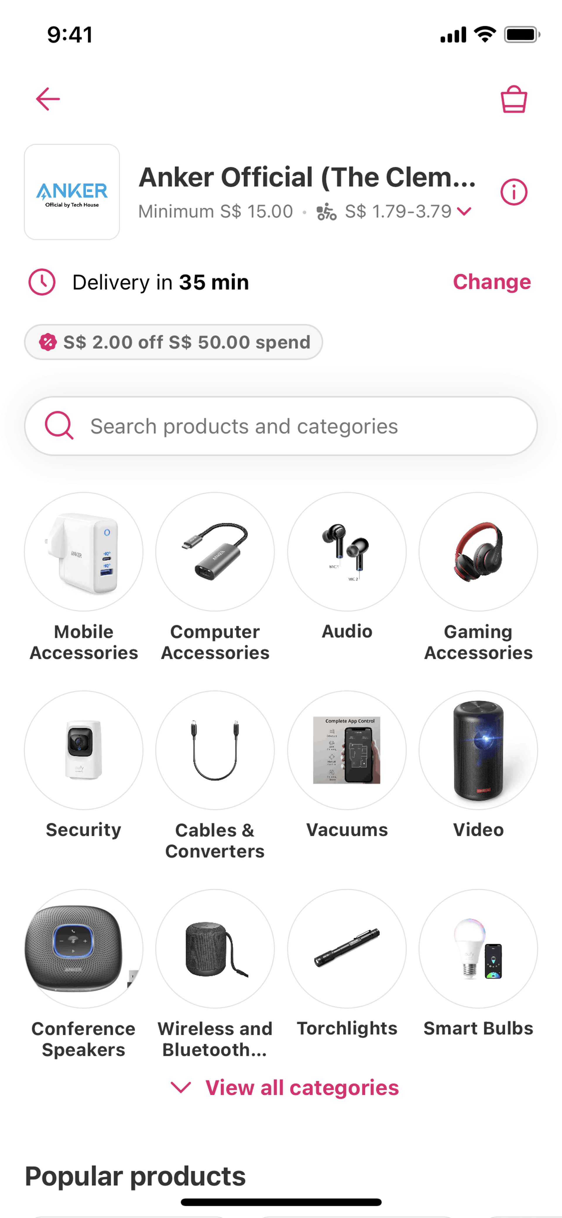 foodpanda iOS Food & Drink interface screenshot 11