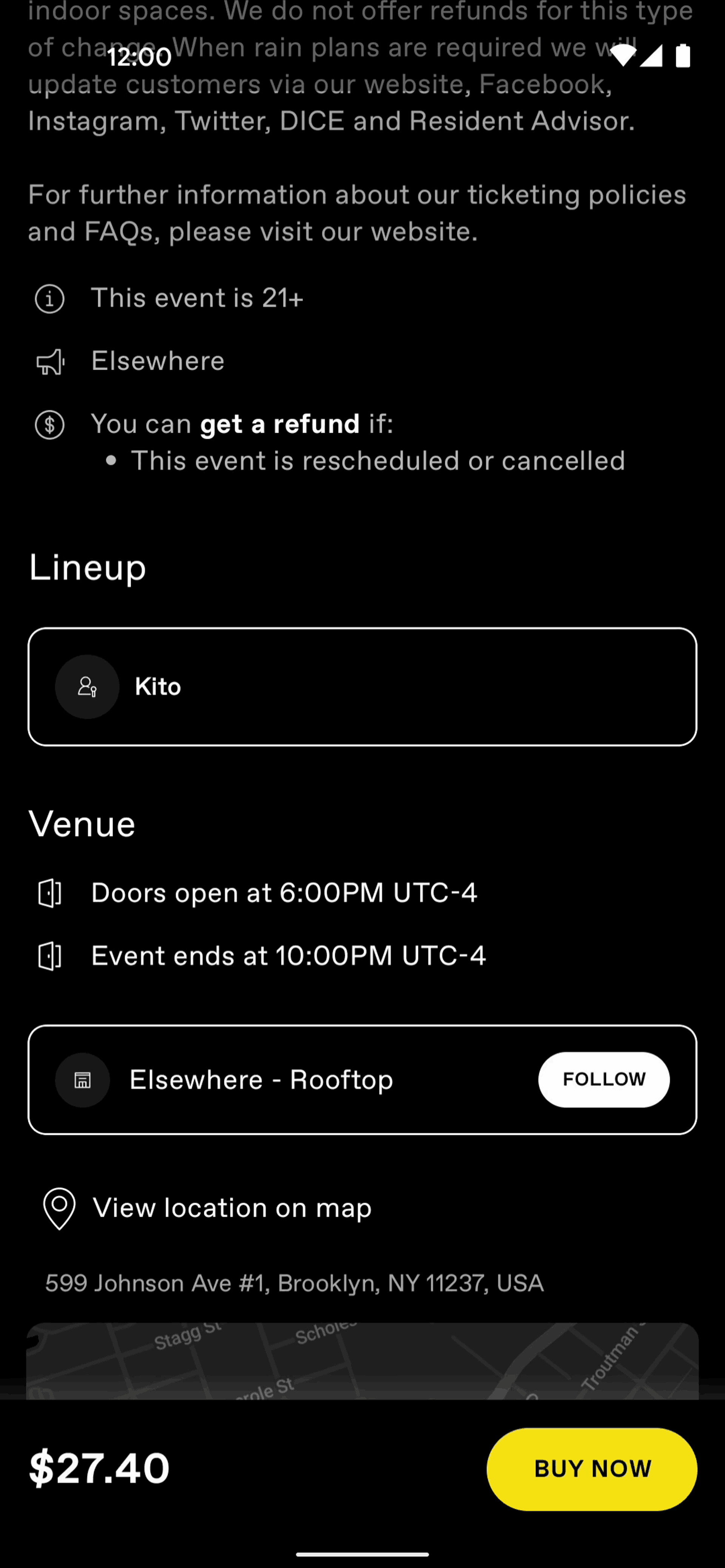 DICE Android Entertainment interface screenshot 9