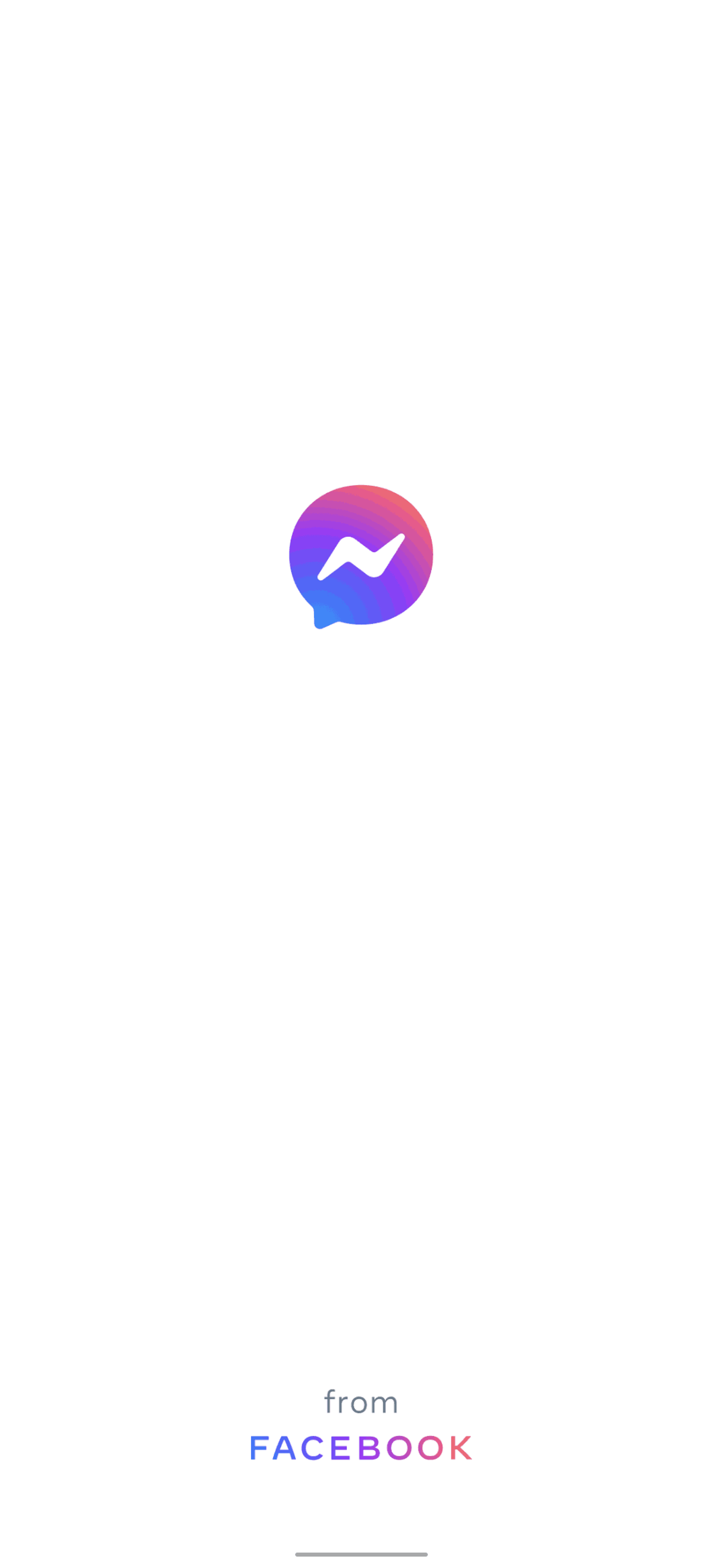 Messenger Android Social Networking interface screenshot 1