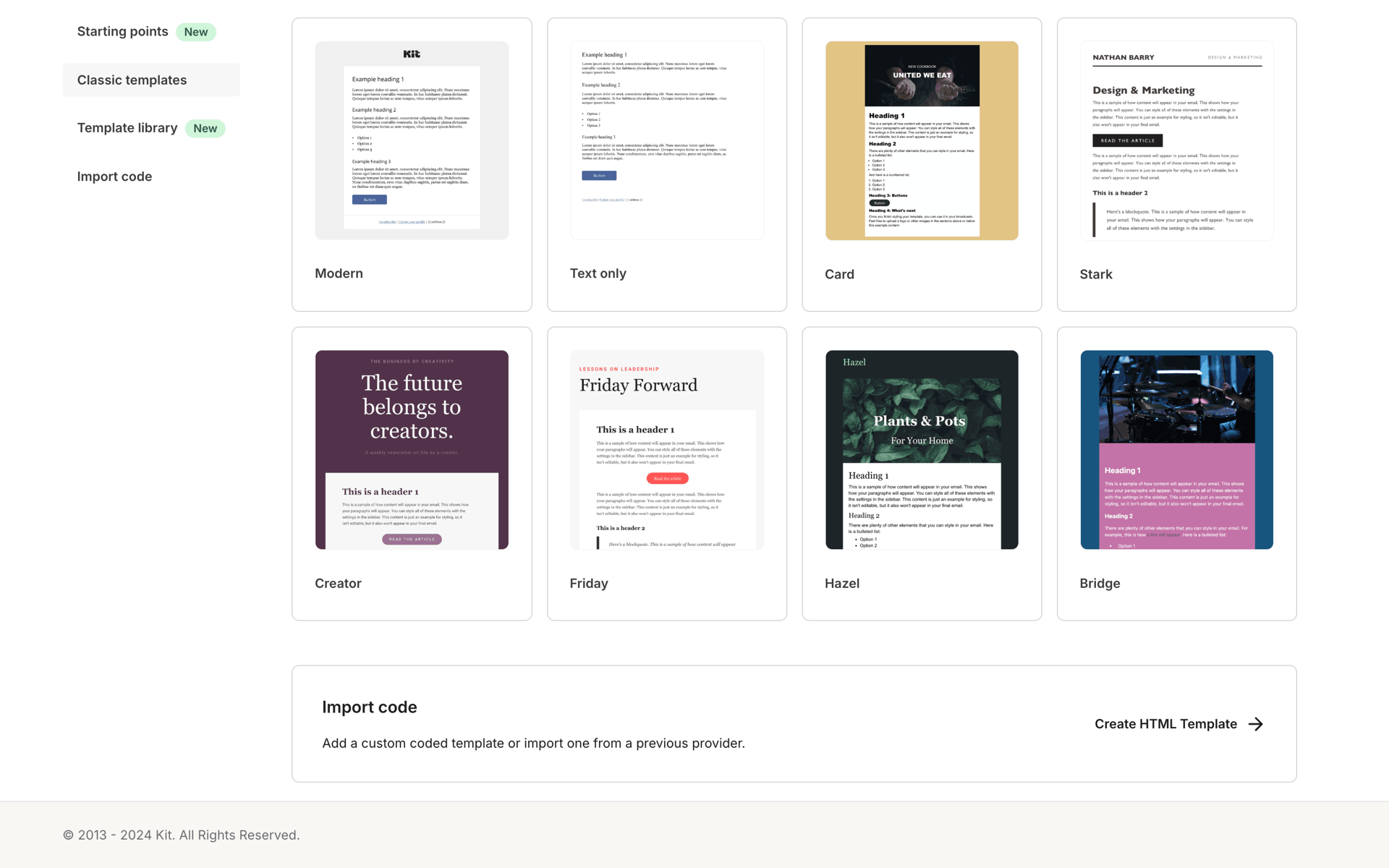 Kit Web Business interface screenshot 17