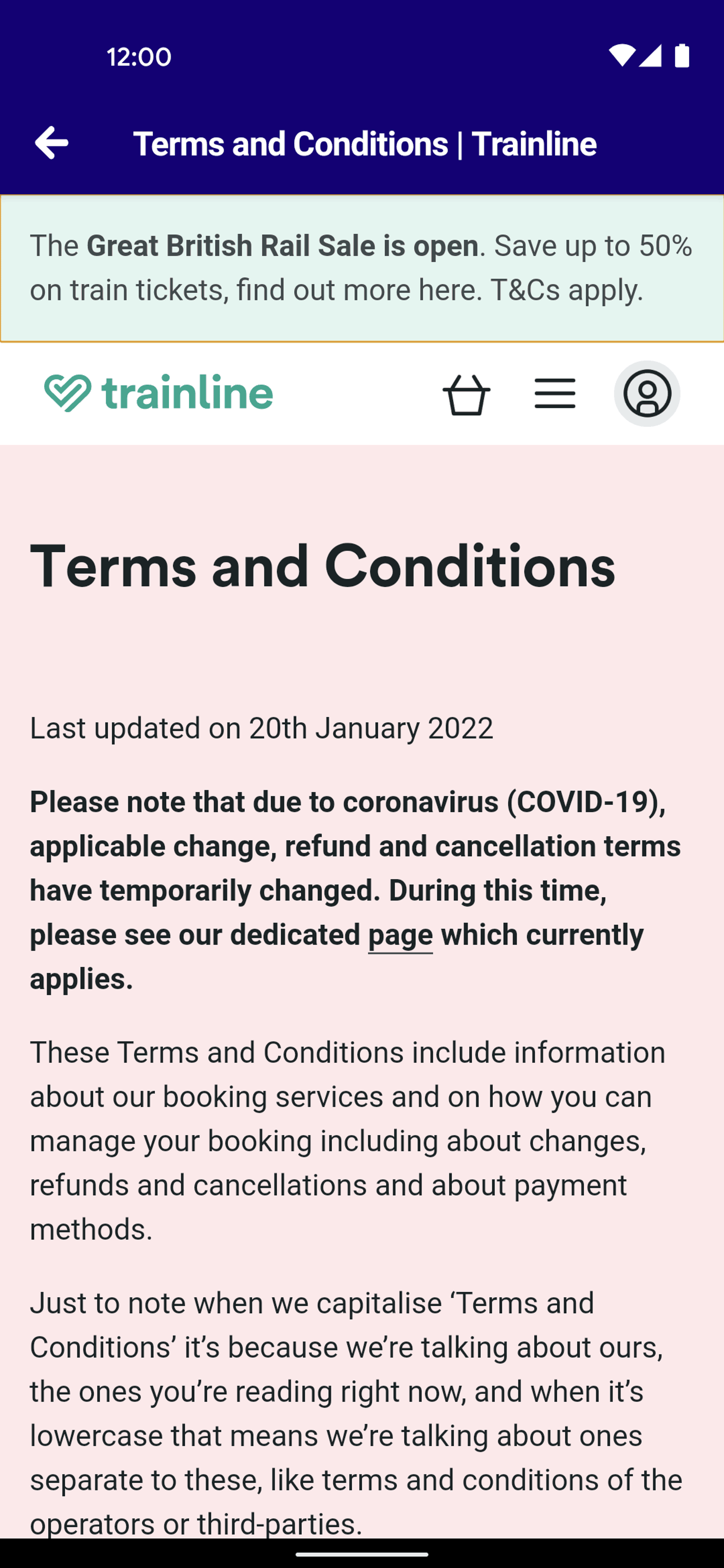 Trainline Android Travel & Transportation interface screenshot 17
