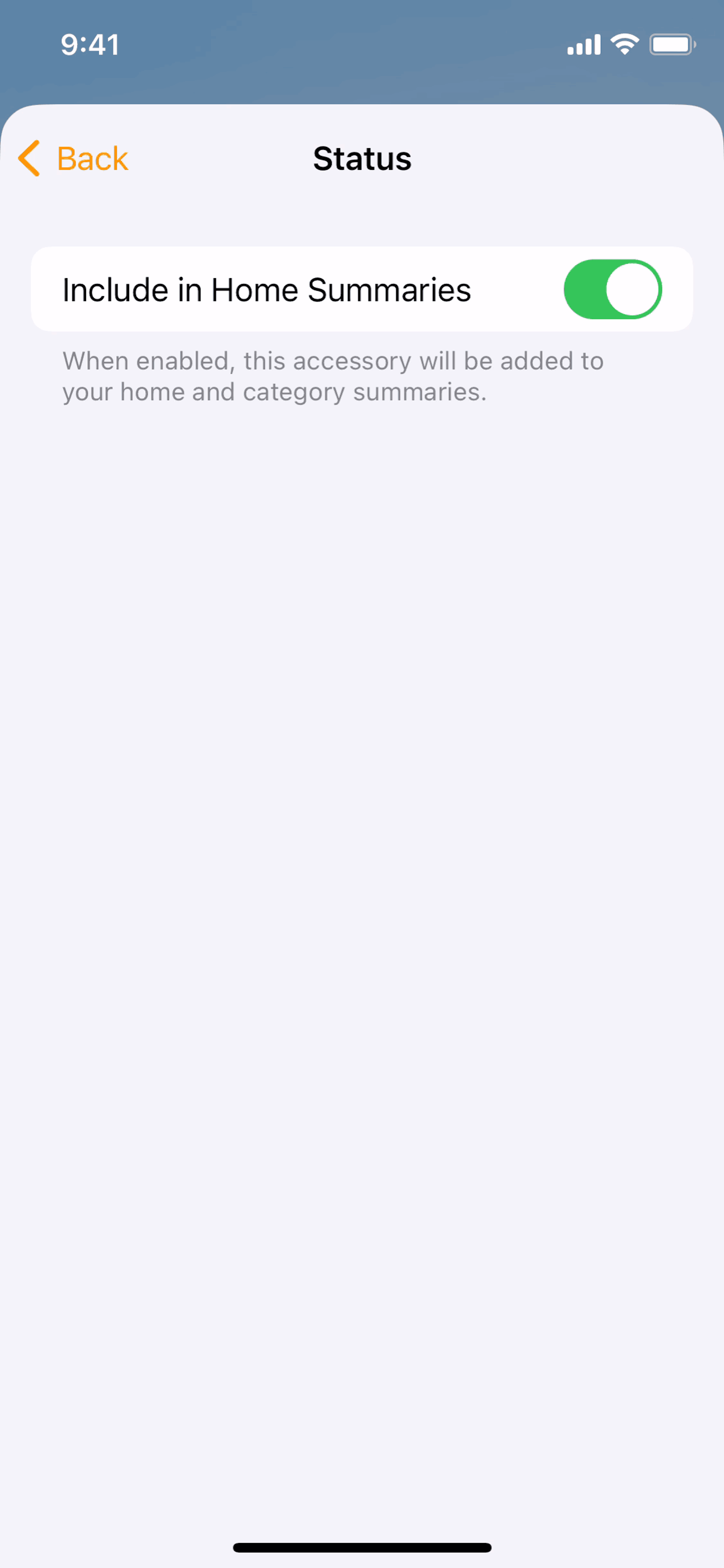 Apple Home iOS Lifestyle interface screenshot 14