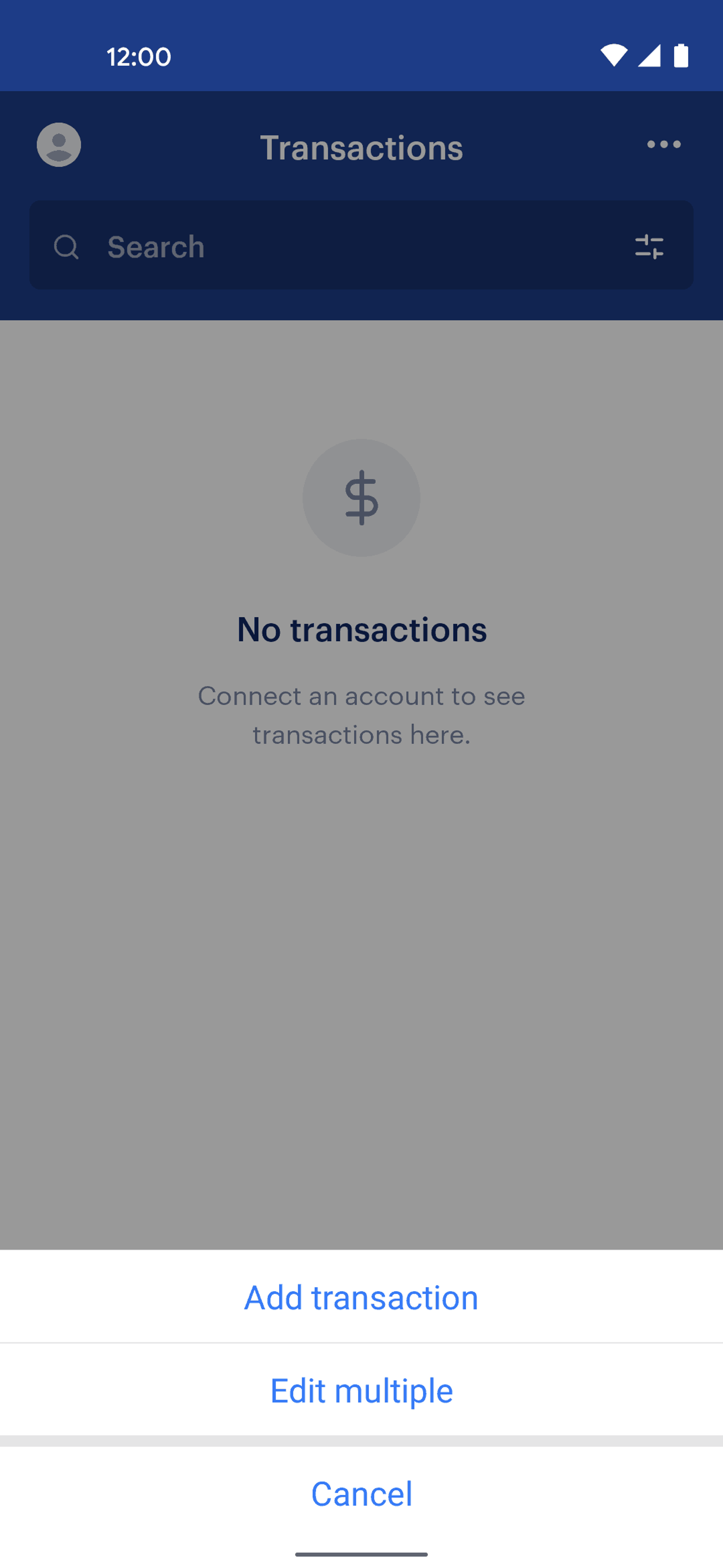 Monarch Android Finance interface screenshot 17