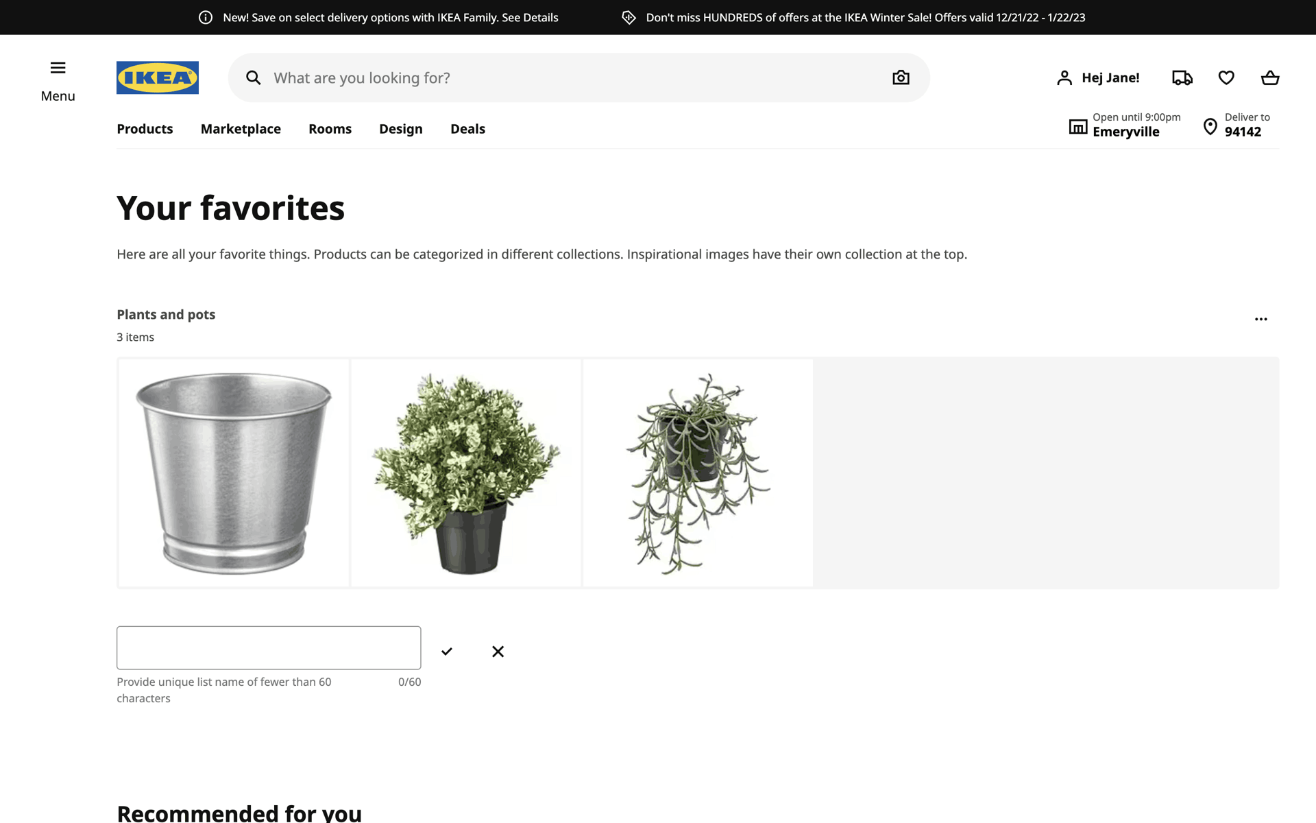 IKEA Web Shopping interface screenshot 24