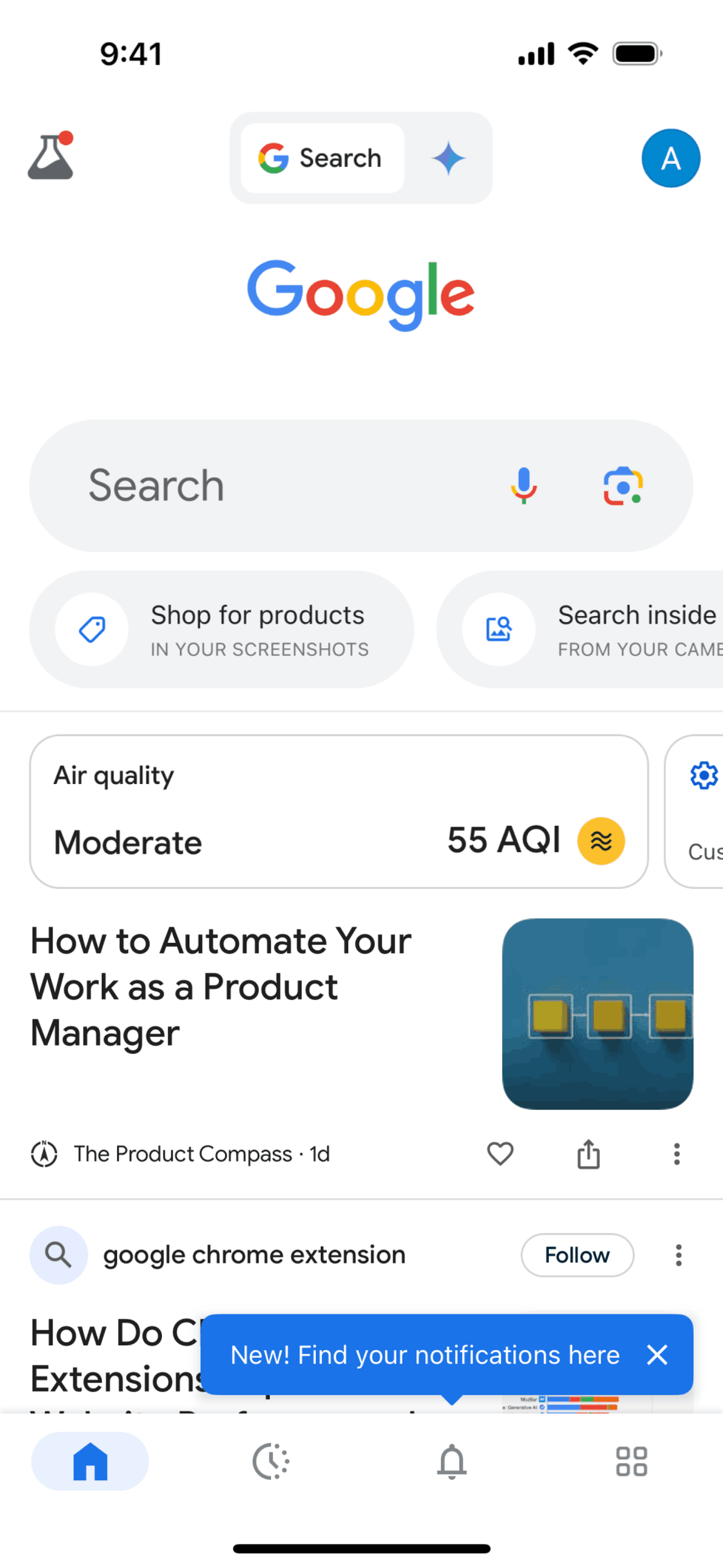 Google iOS AI interface screenshot 17