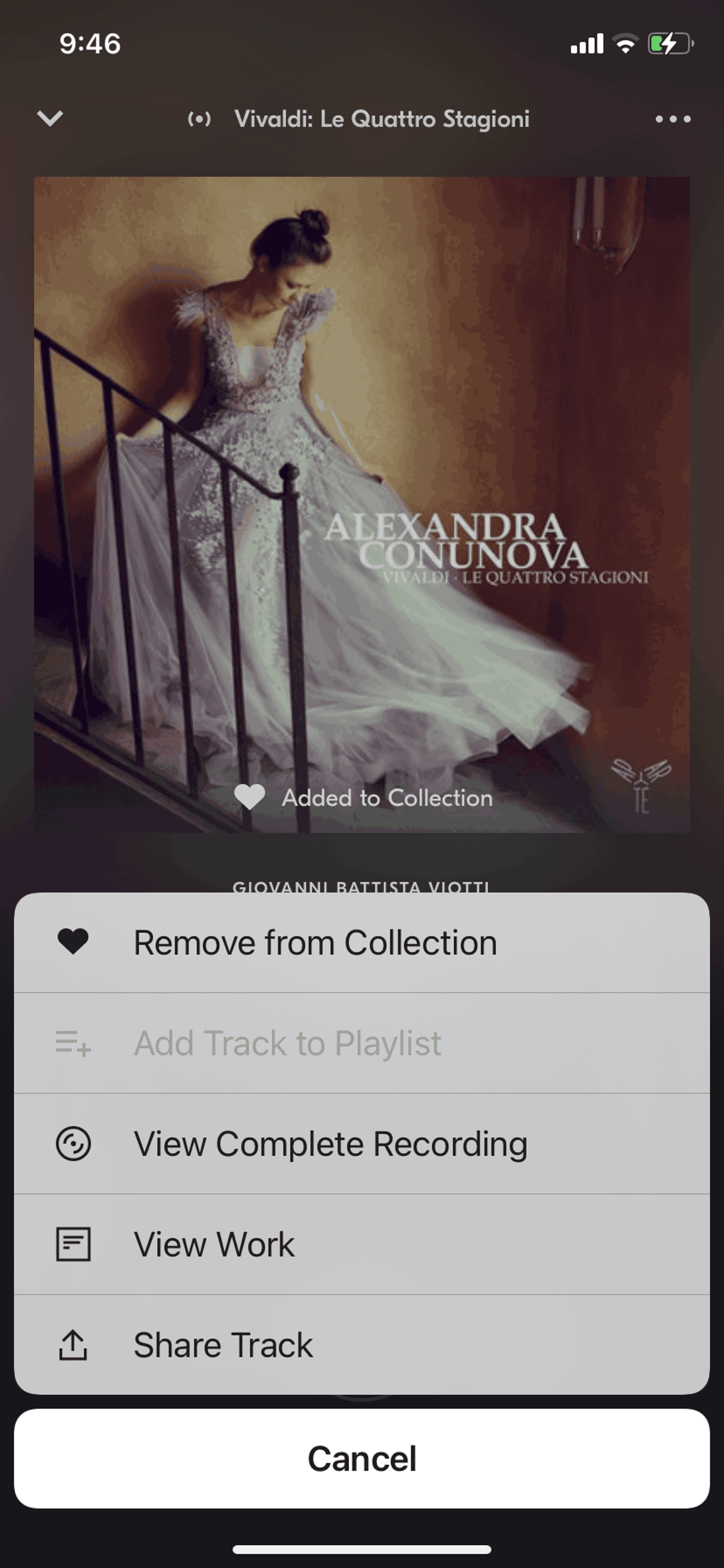 IDAGIO iOS Music & Audio interface screenshot 22