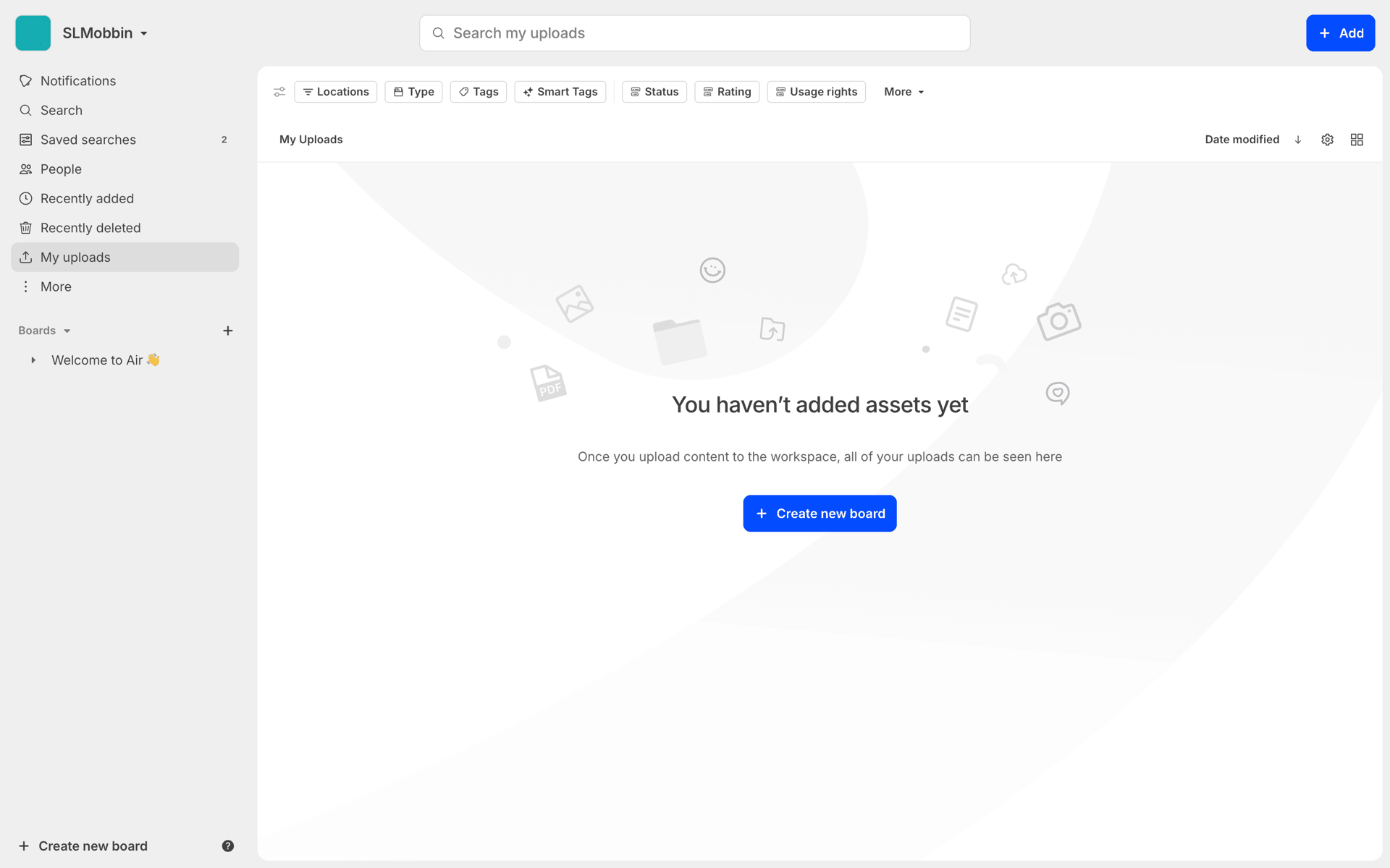 Air Web Collaboration interface screenshot 4