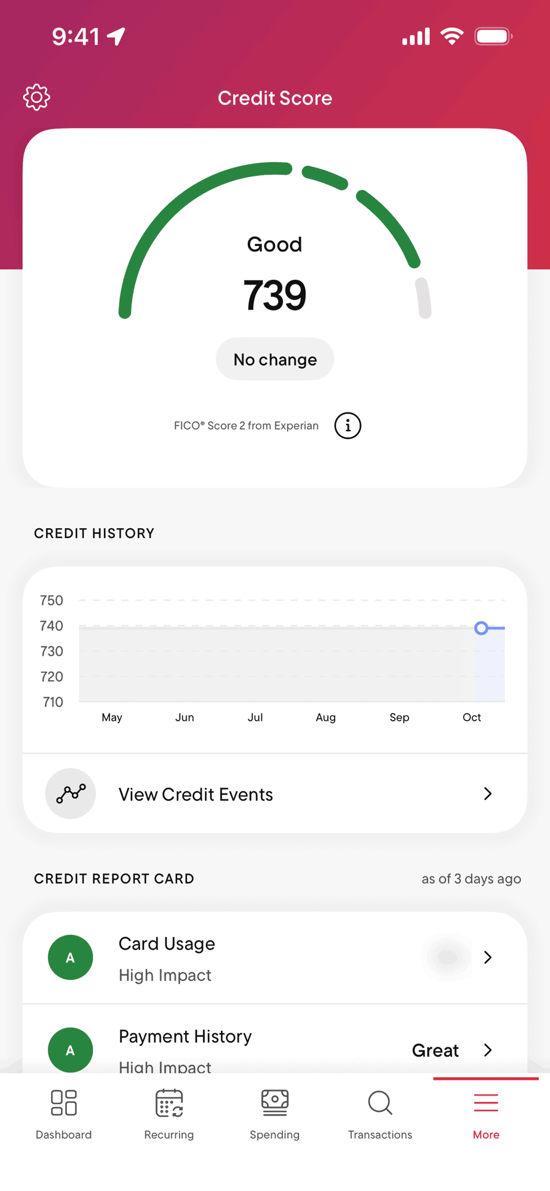 Rocket Money iOS Finance interface screenshot 23