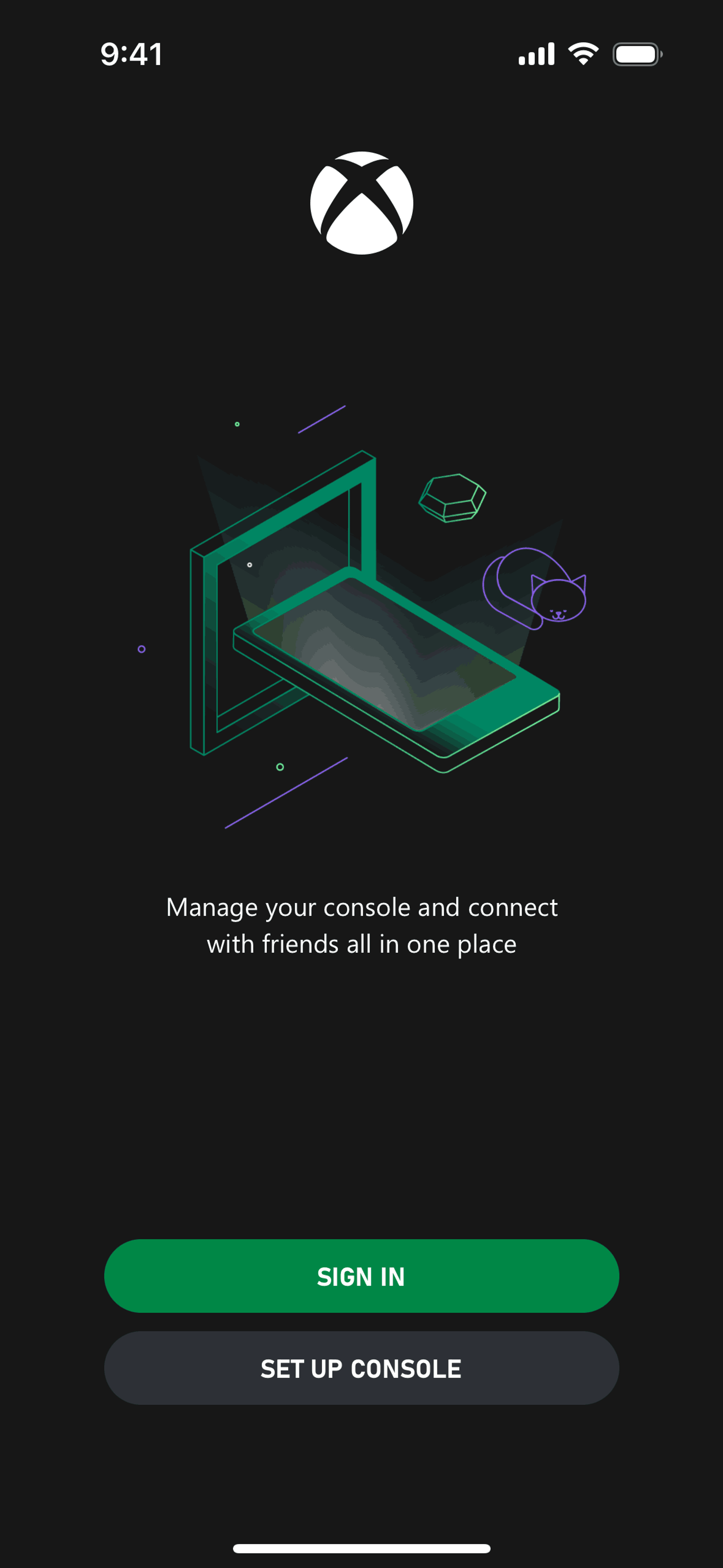 Xbox iOS Entertainment interface screenshot 3