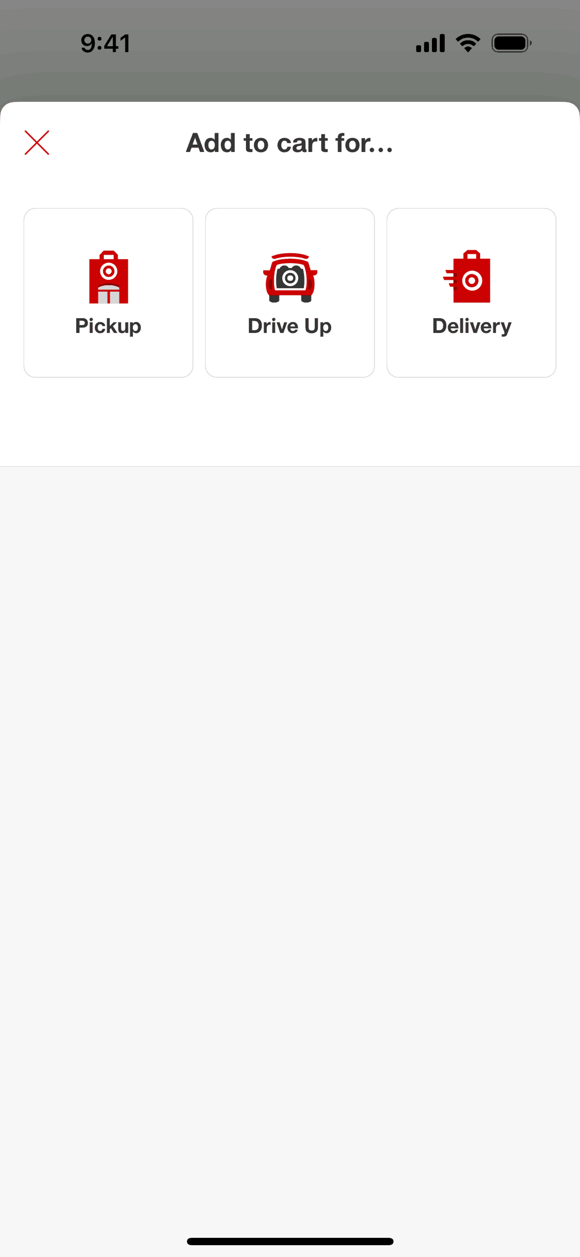 Target iOS Shopping interface screenshot 18