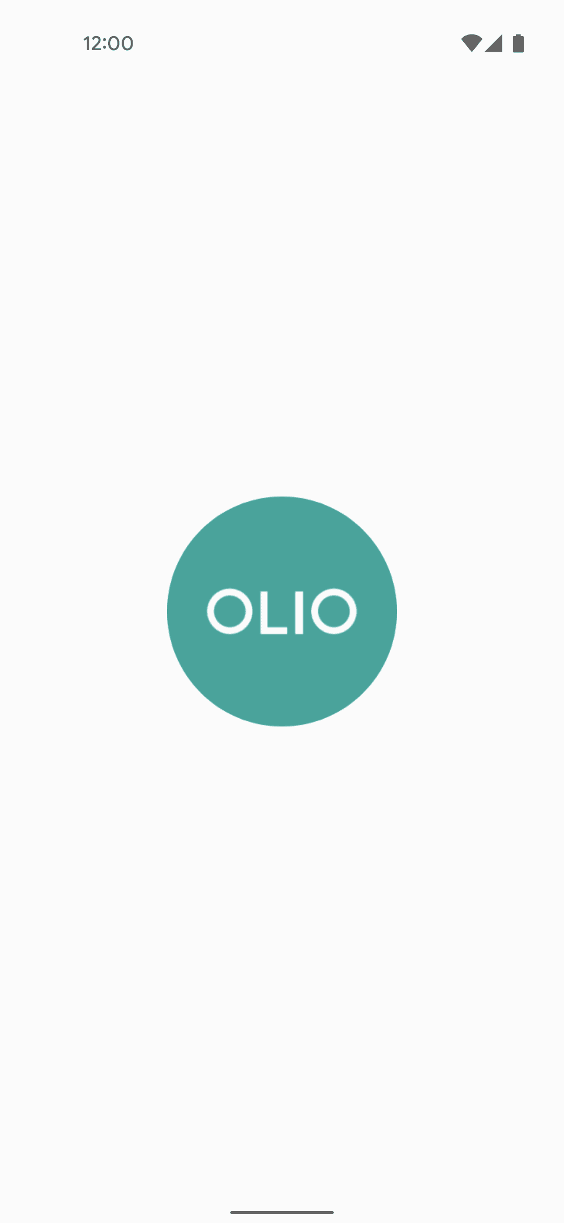 OLIO Android Food & Drink interface screenshot 1