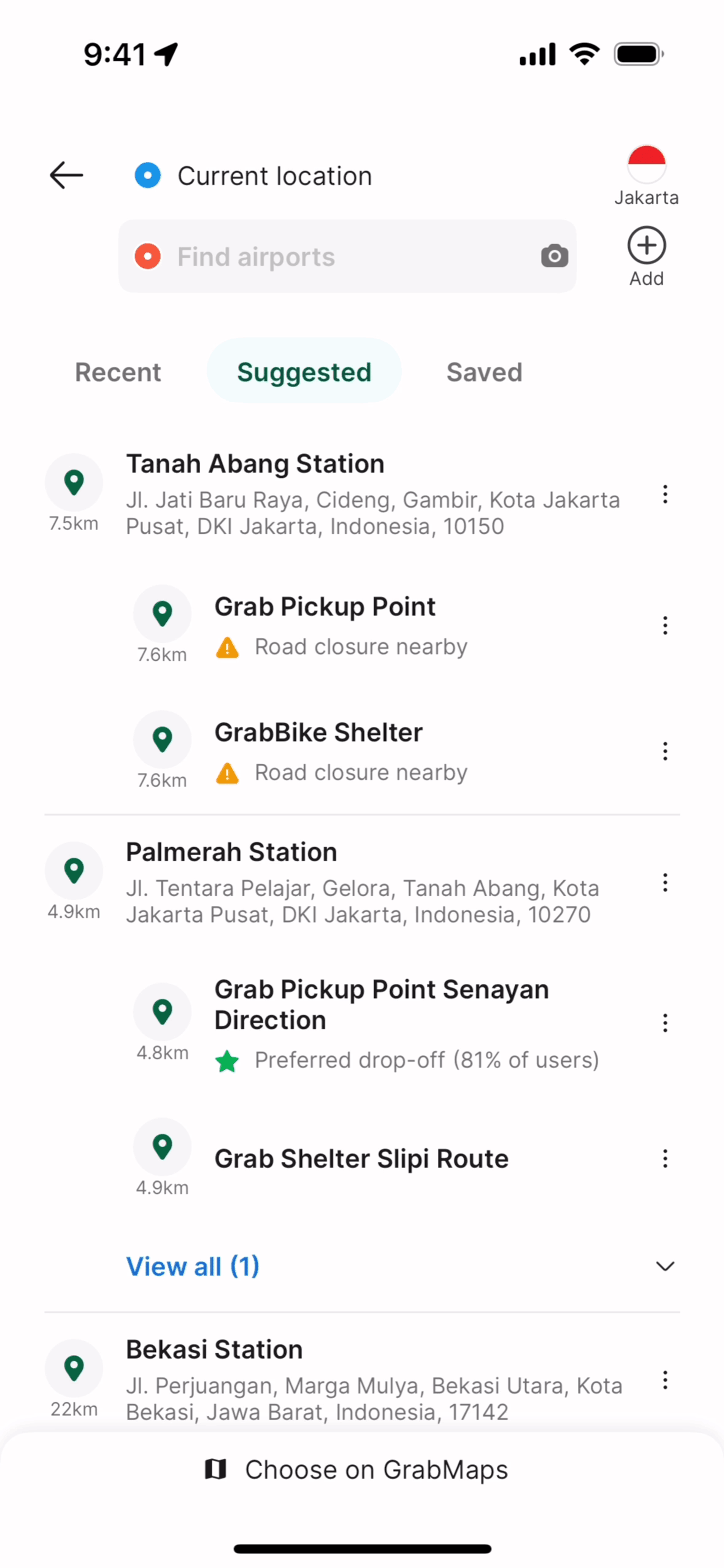 Grab iOS Finance interface screenshot 21