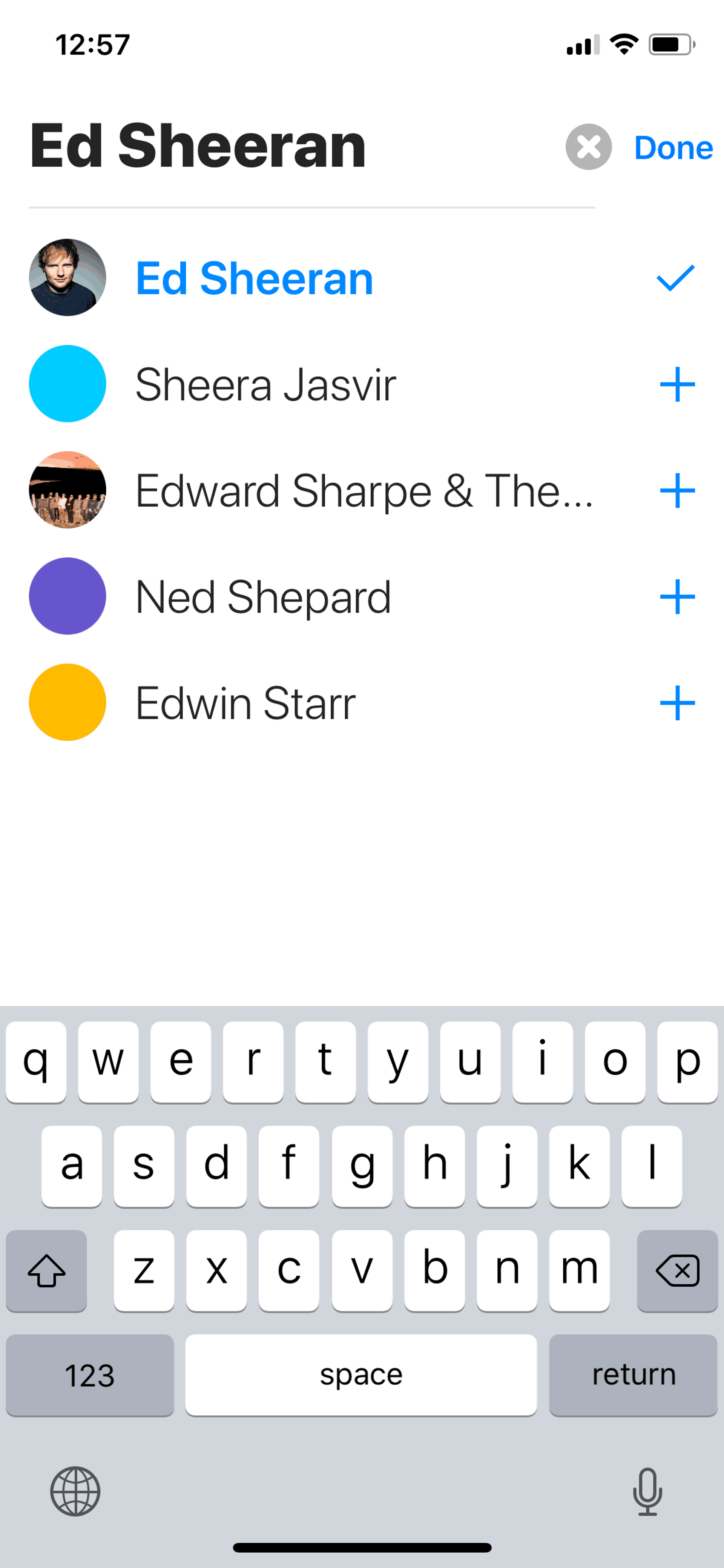 Shazam iOS Music & Audio interface screenshot 24