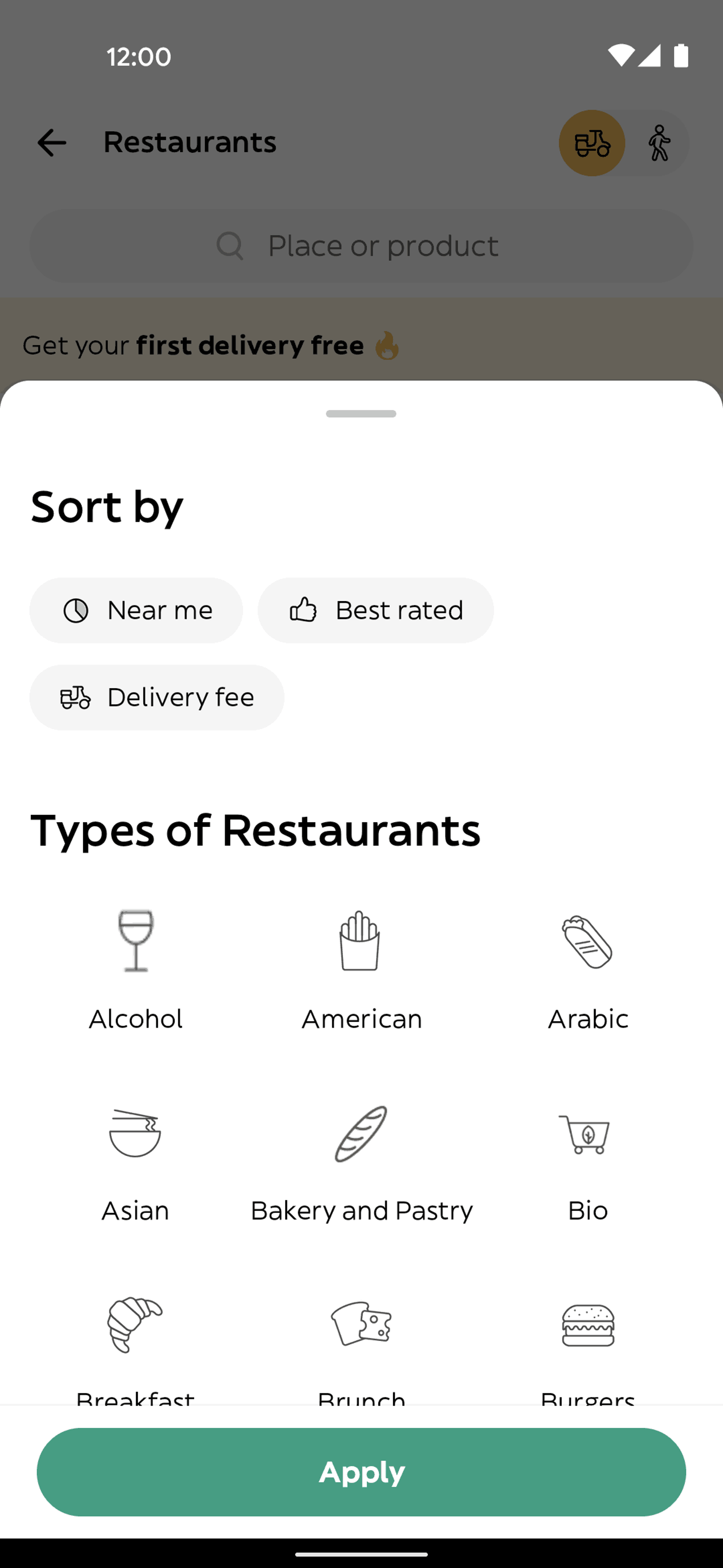 Glovo Android Lifestyle interface screenshot 23
