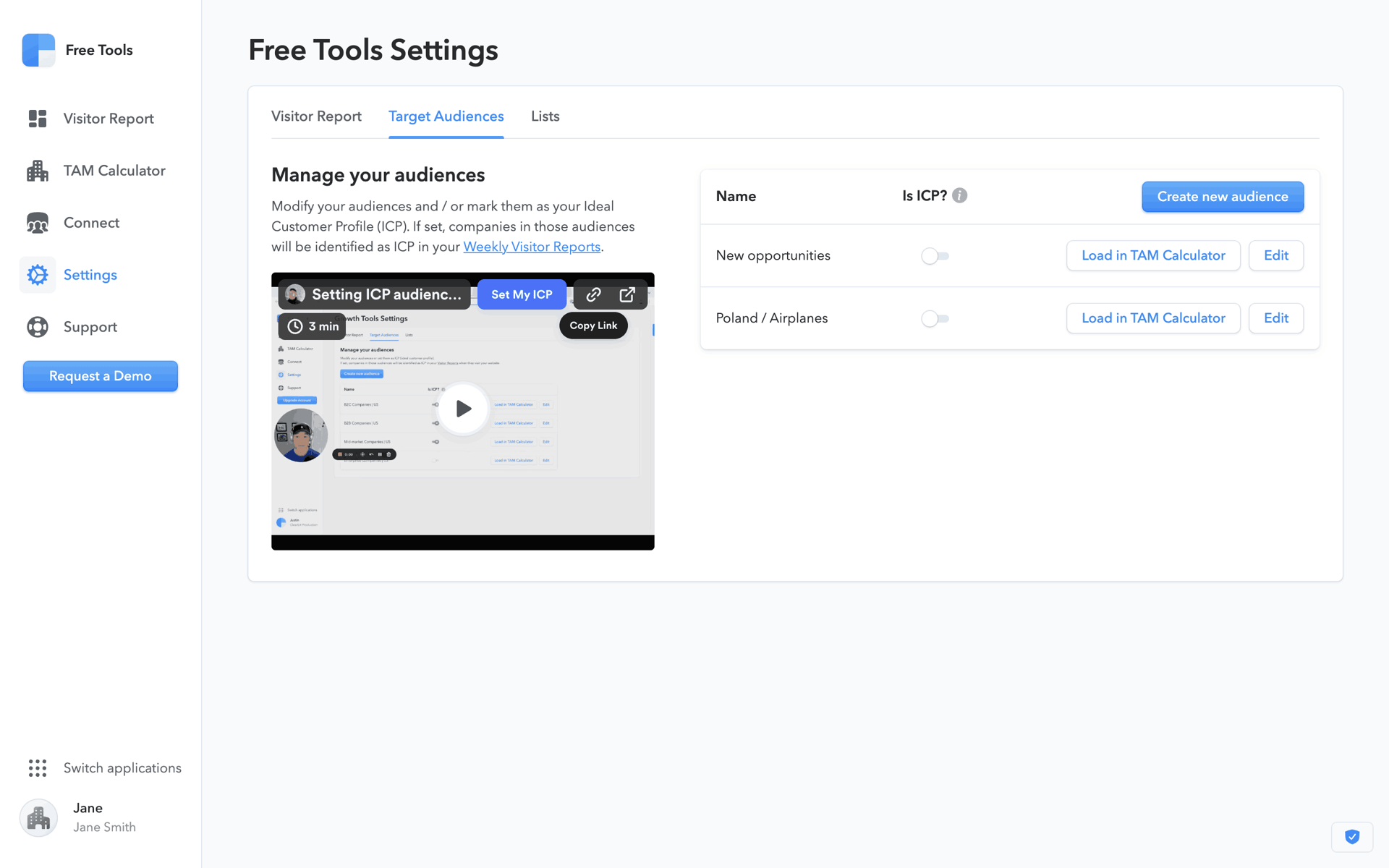Clearbit Web Business interface screenshot 23