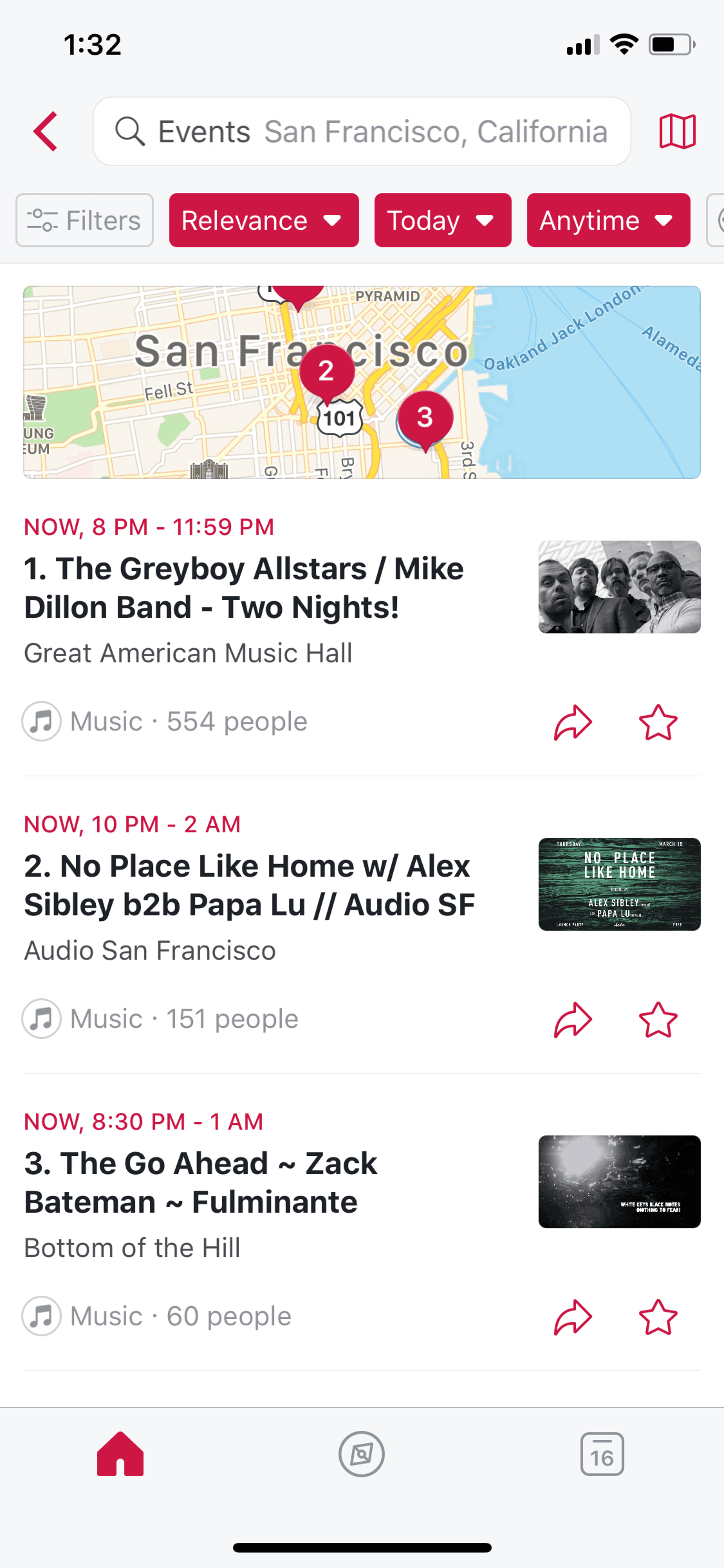 Facebook Local iOS Social Networking interface screenshot 9